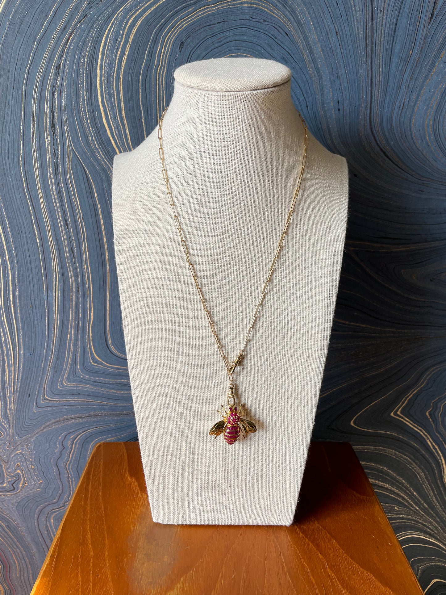 Bee Pin / Pendant - 14k