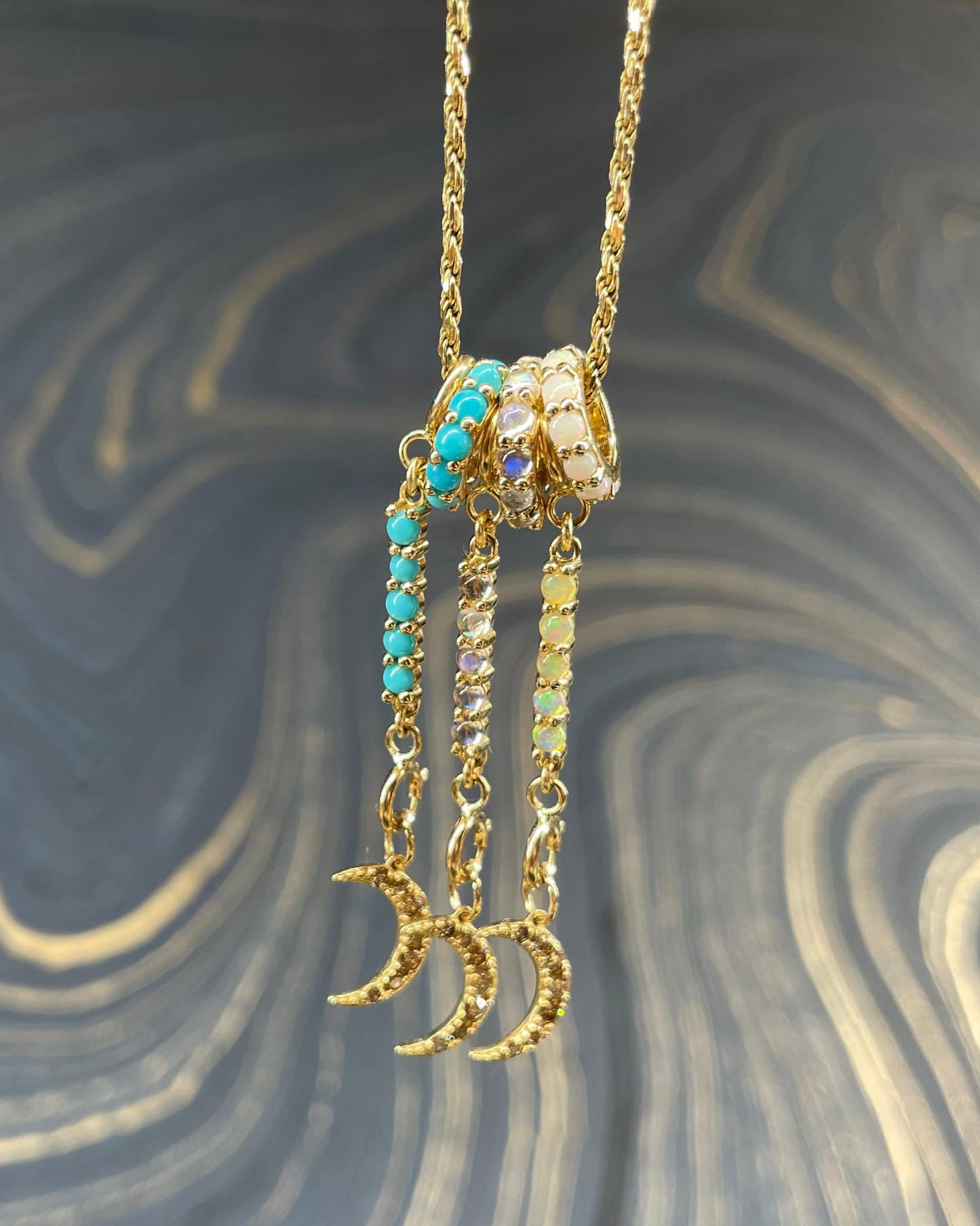 Cab Spacer Charm - 14k