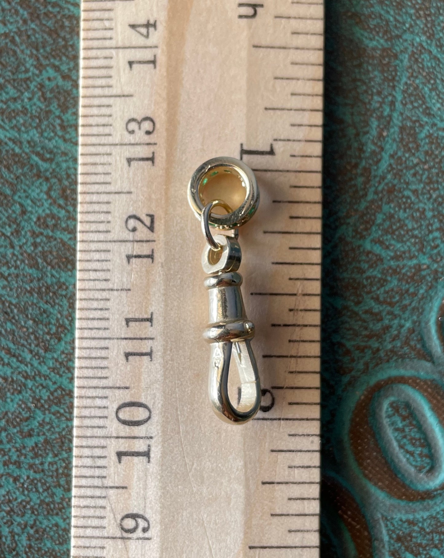 Stoned Dog in Ruby Sapphire or Emerald - 14k