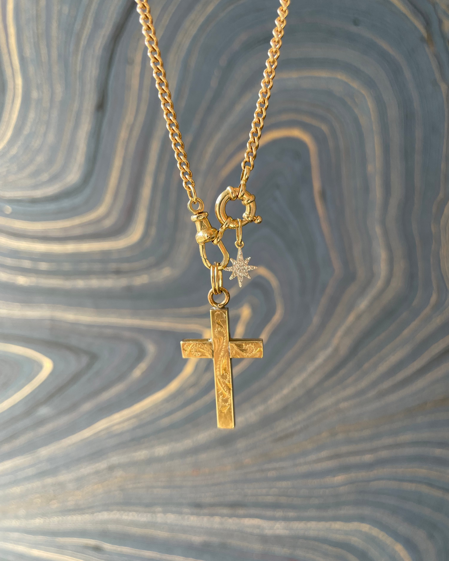 Engraved Cross - 10k