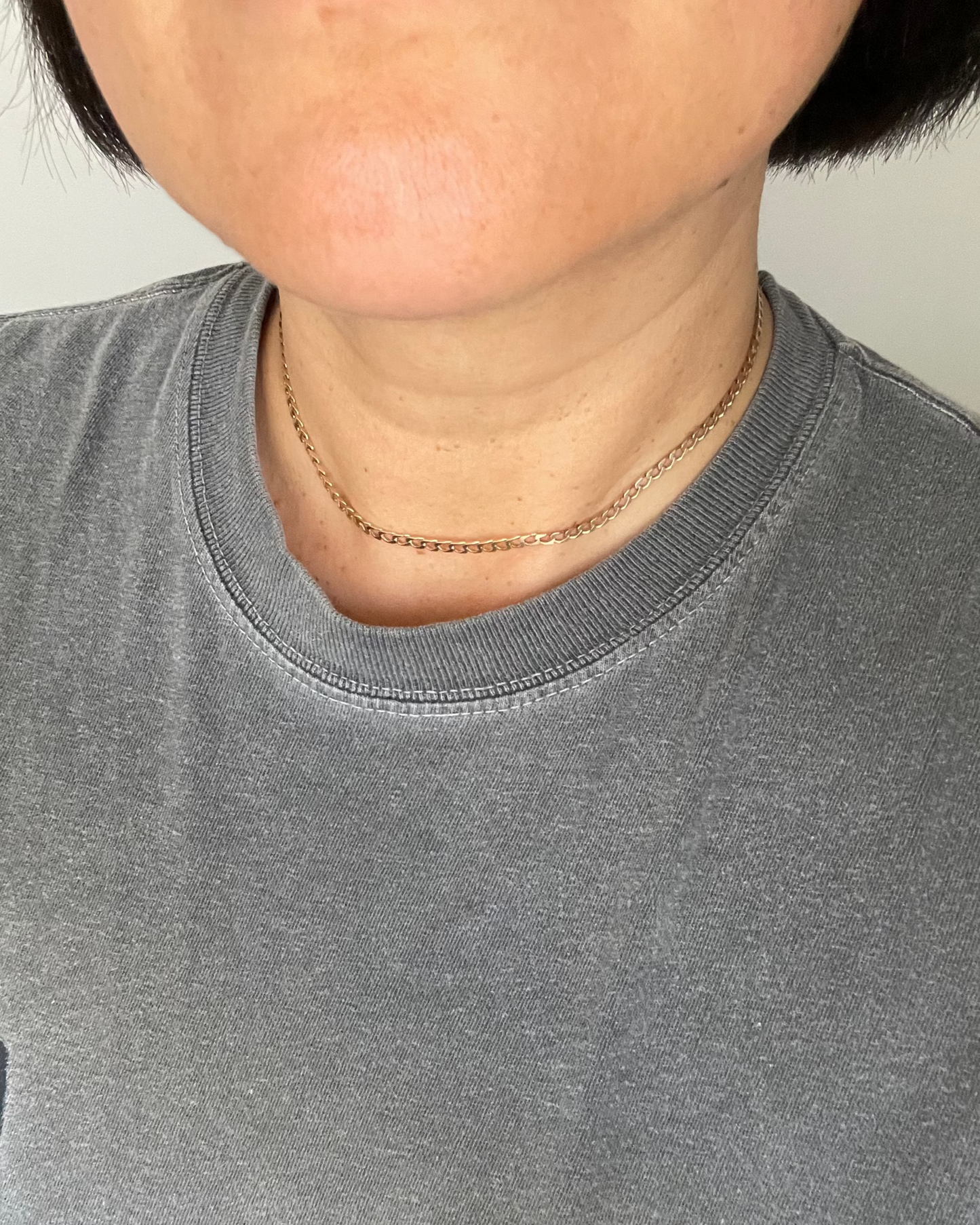 Square Curb Chain - 14k