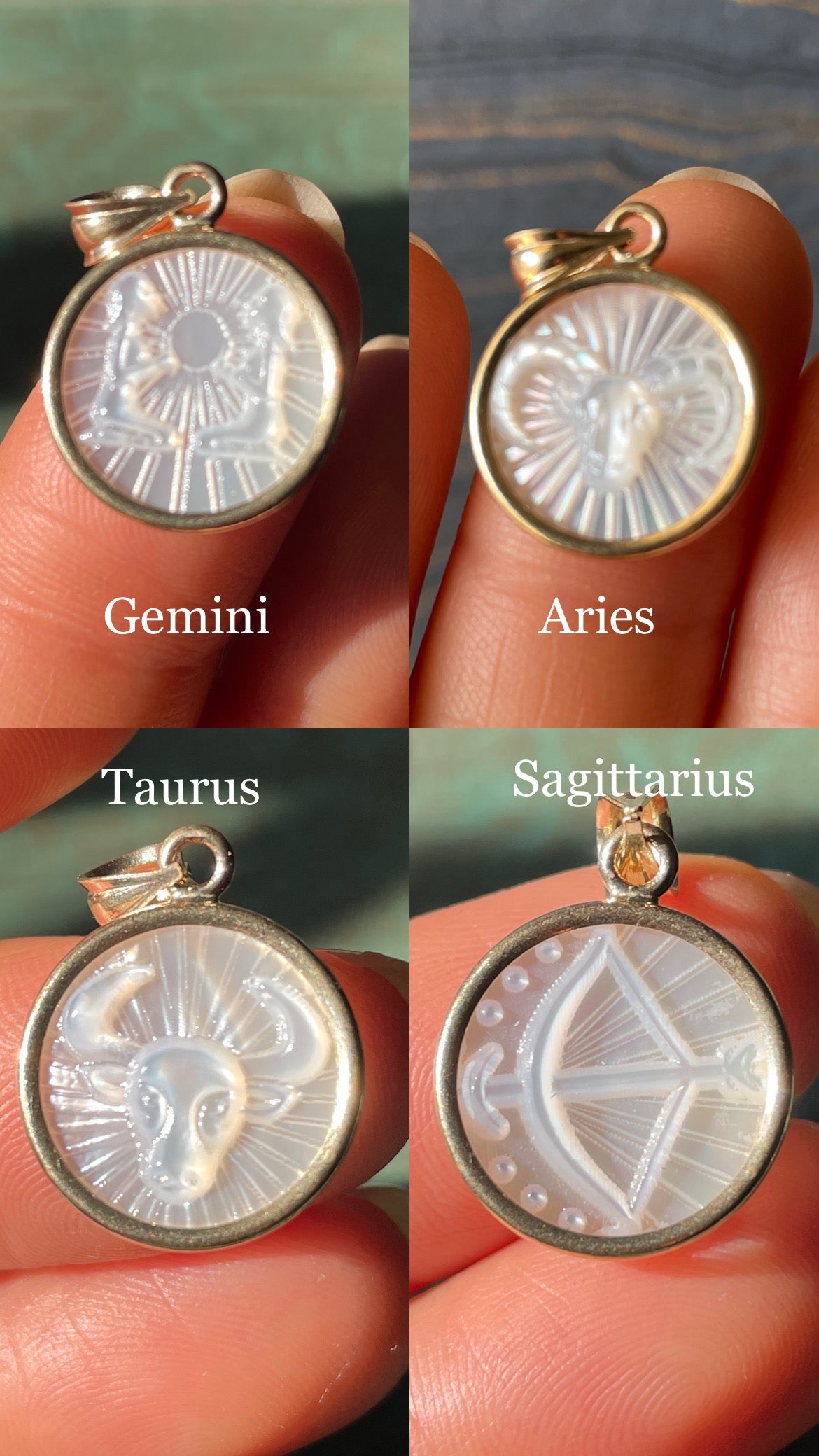 What’s Your Sign Charms - 14k