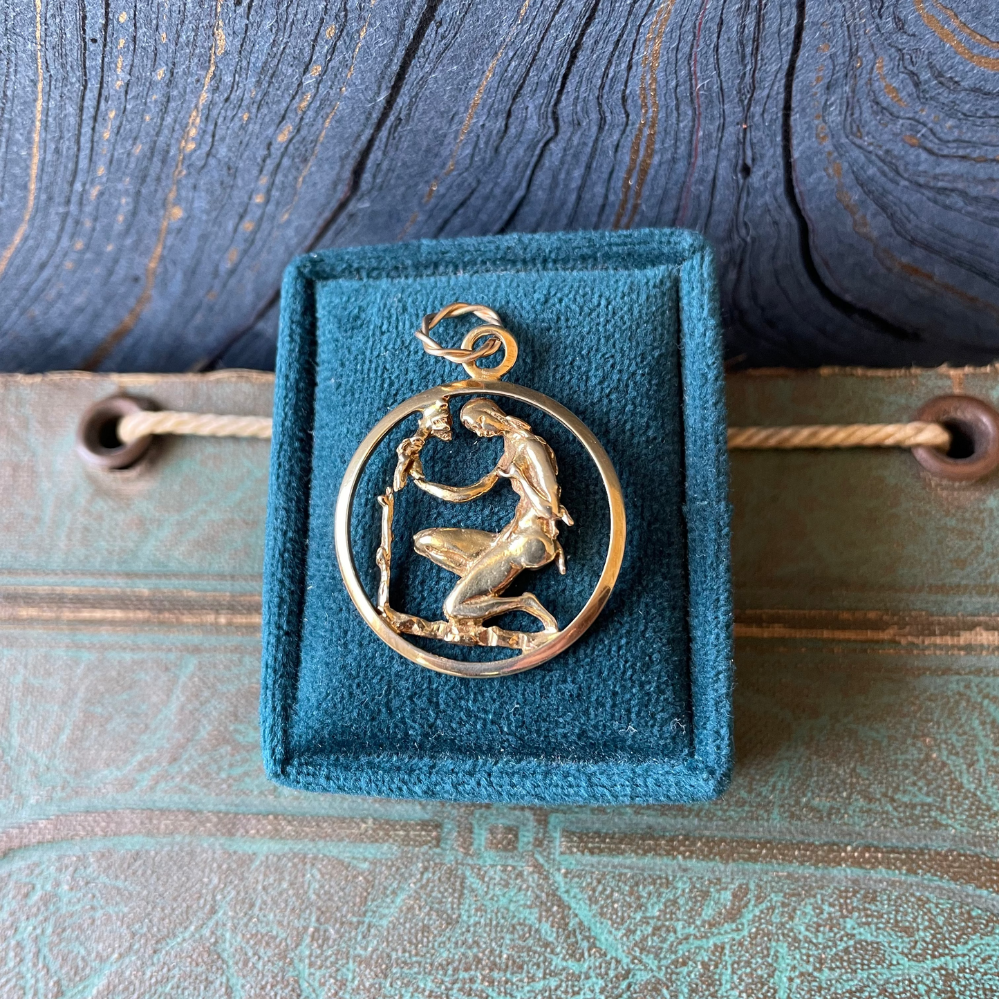 Virgo Medallion - 14k
