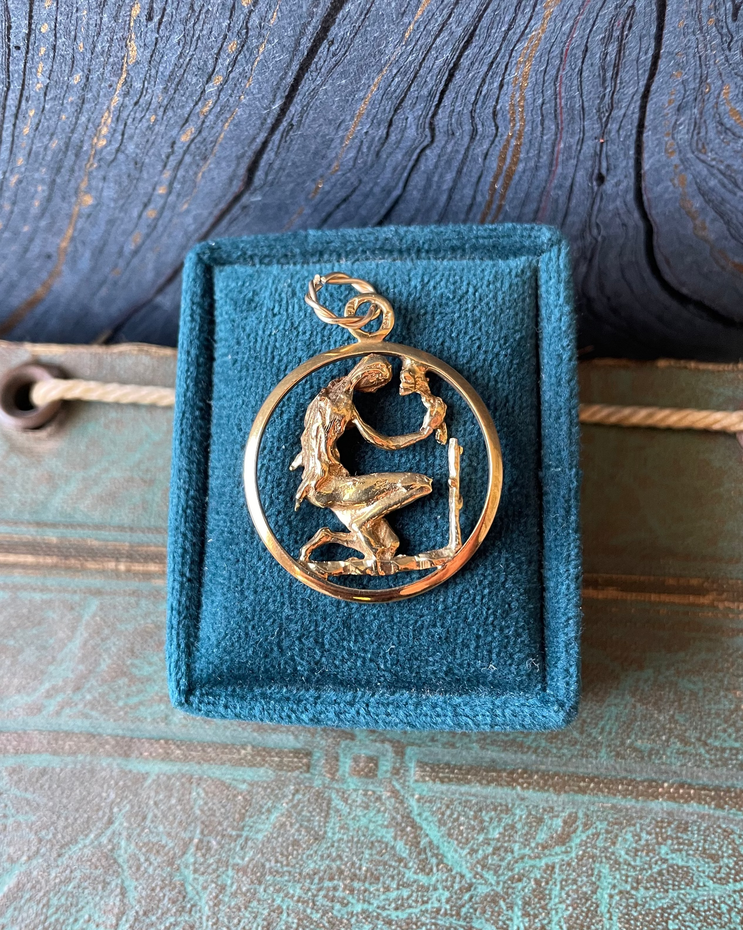 Virgo Medallion - 14k