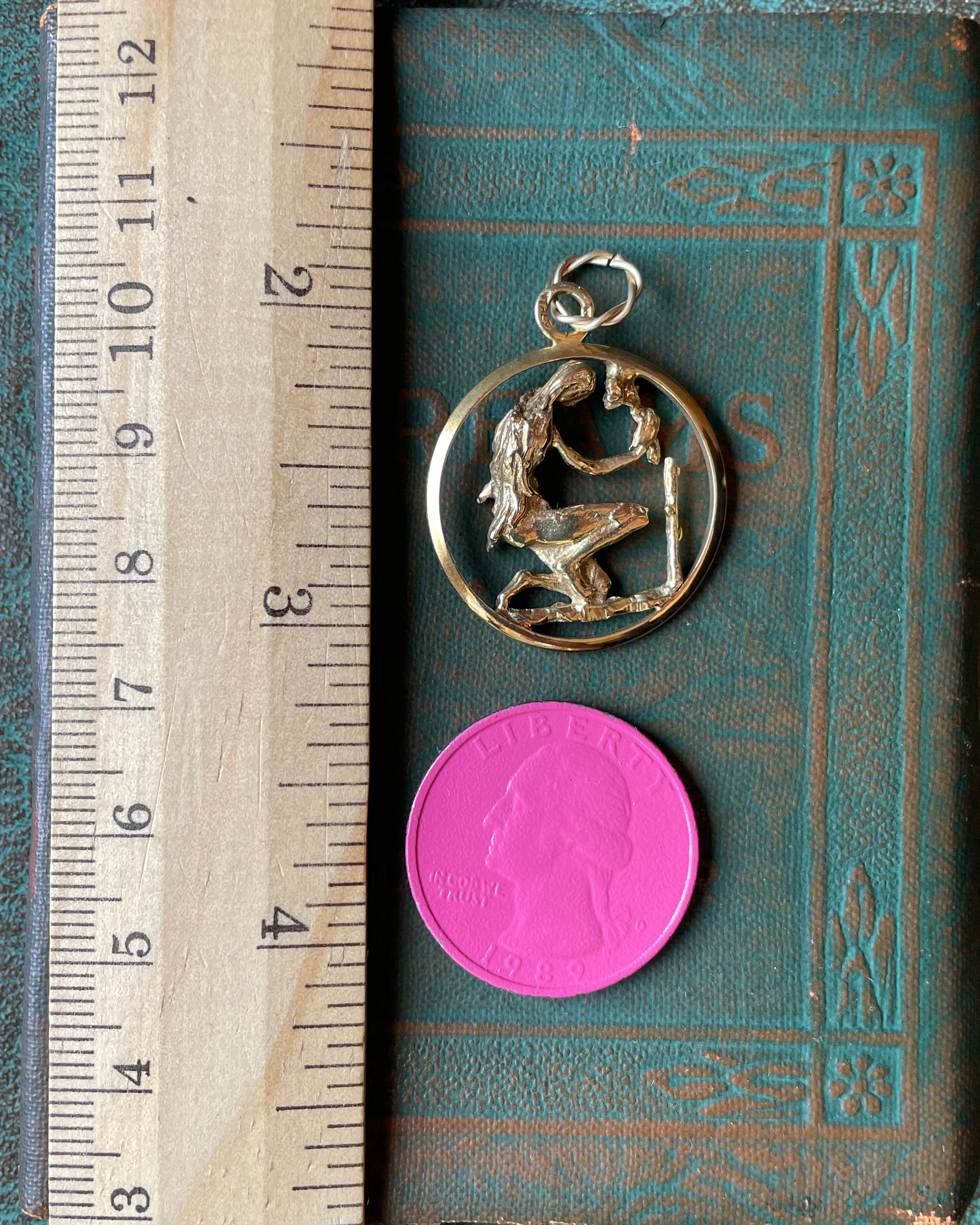 Virgo Medallion - 14k