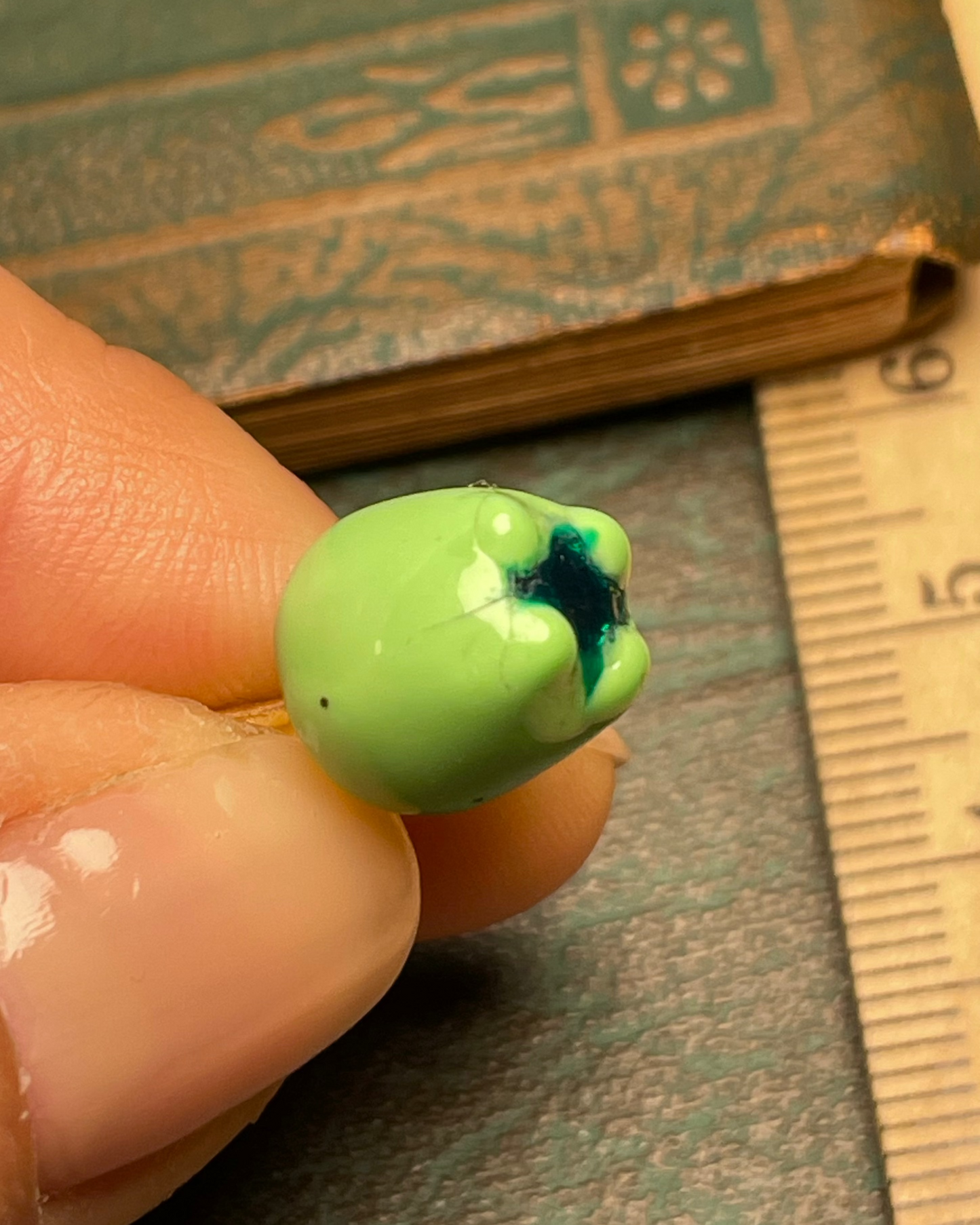 Apple of My Eye Charm - 14k