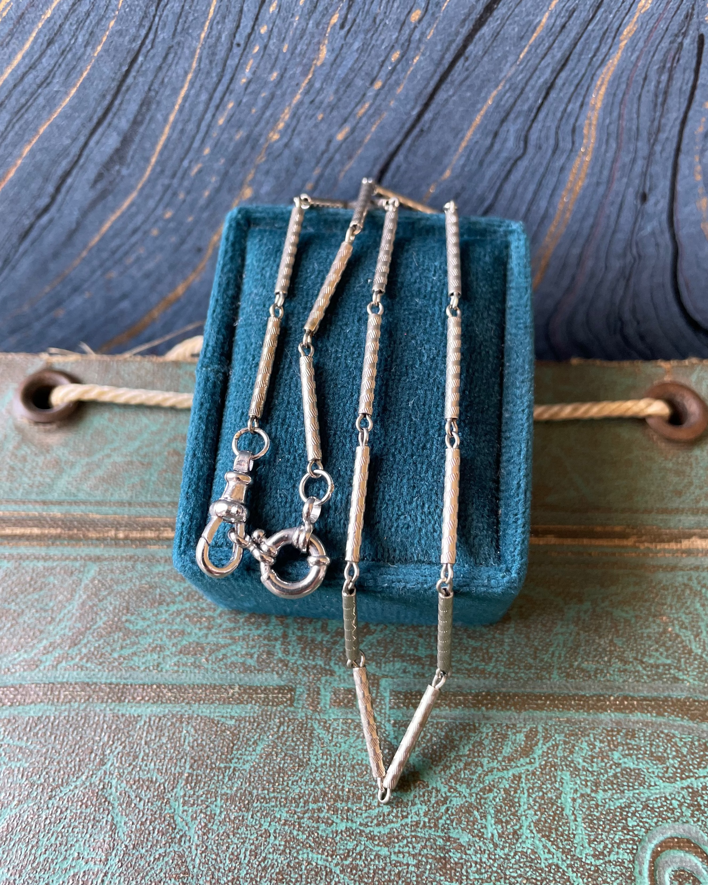Barber Bar Chain Watchdogged - 14k