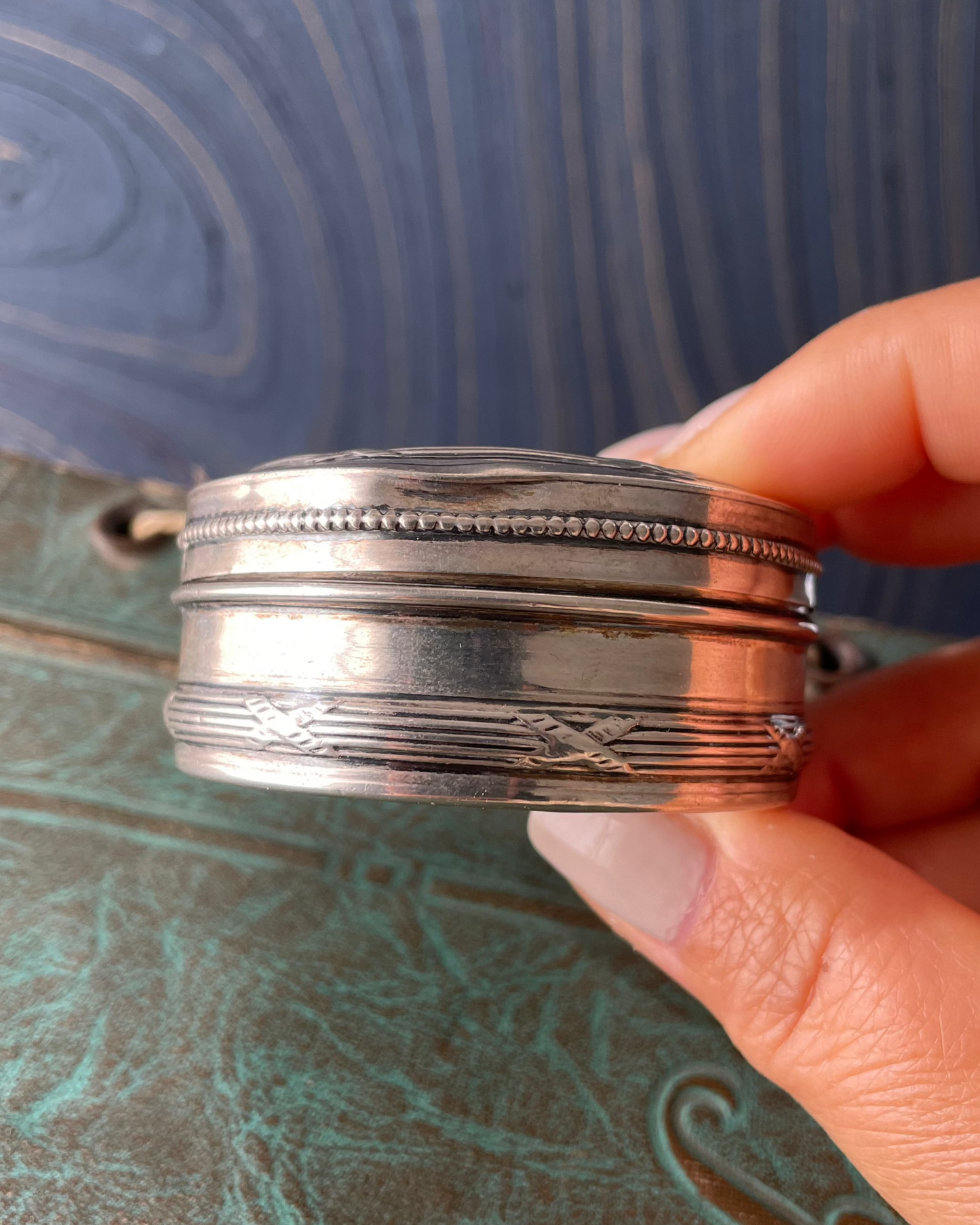 French Container - Silver