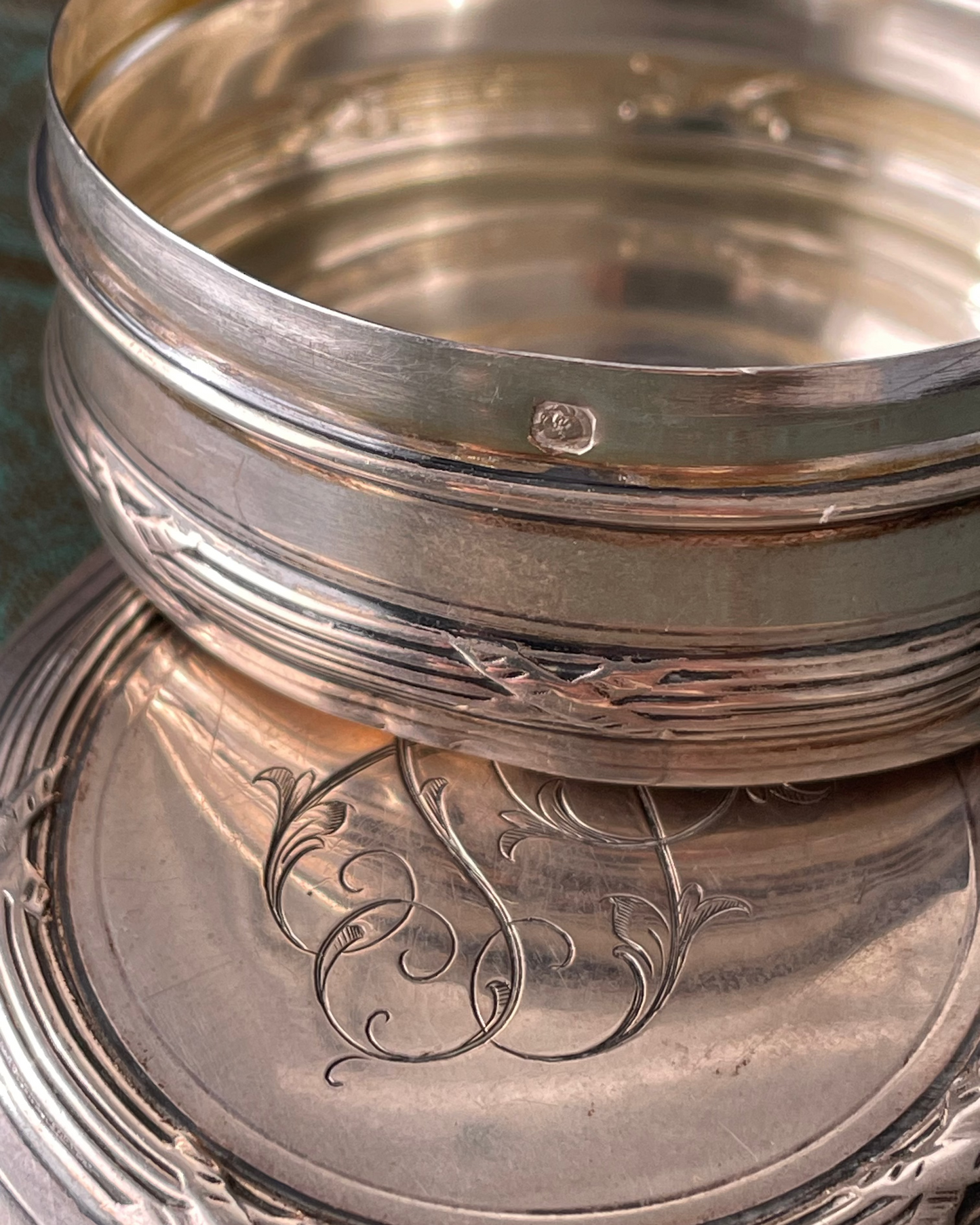 French Container - Silver