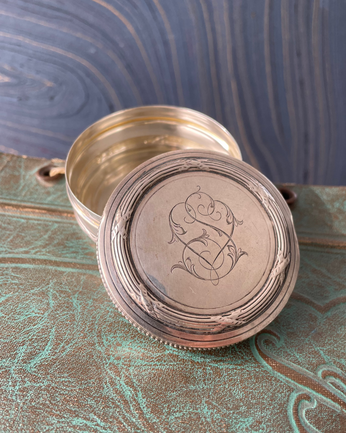 French Container - Silver