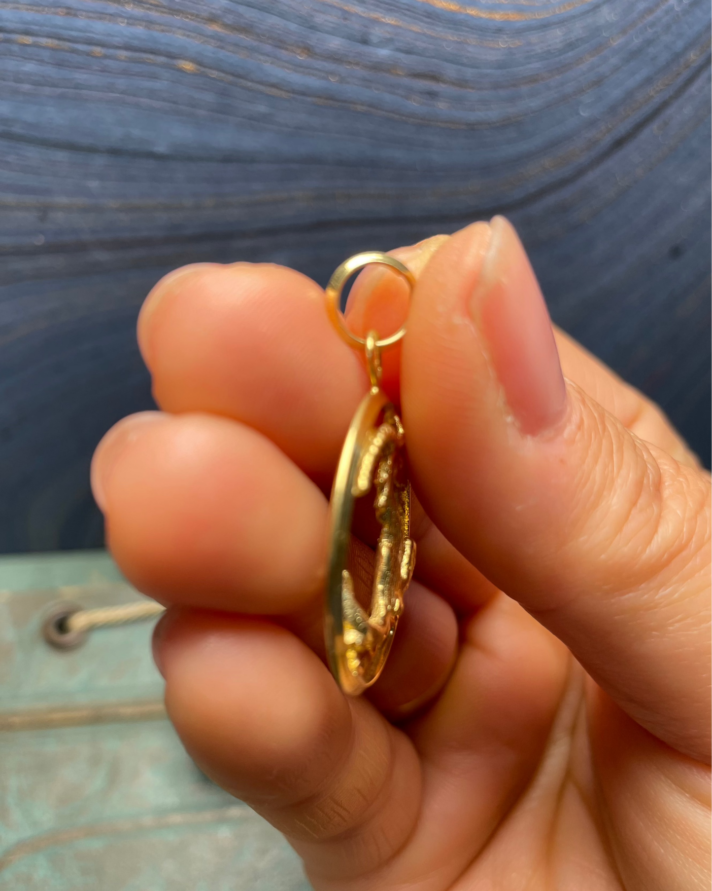 Capricorn Medallion - 18k