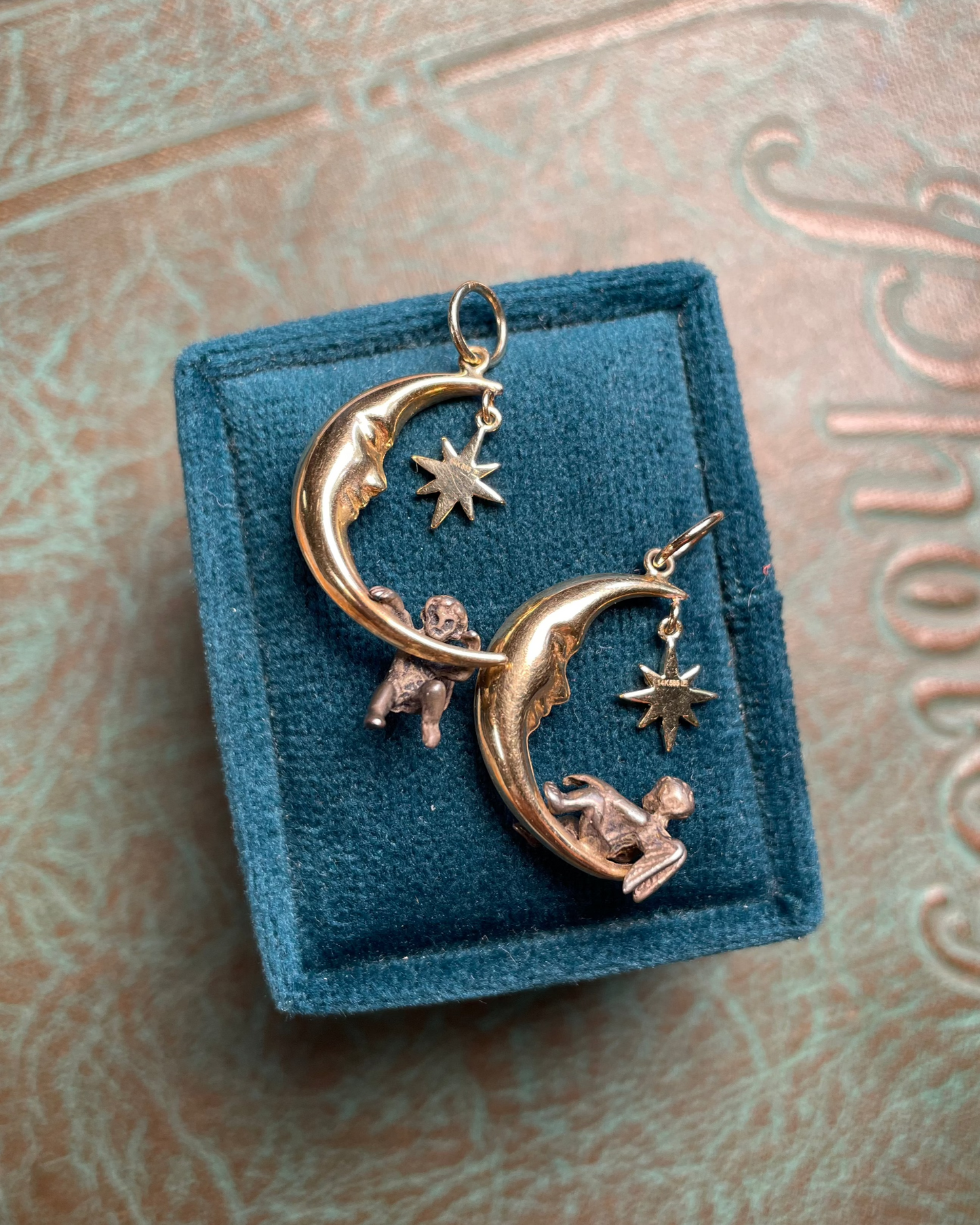 Climb or Chill Angel Charm - 14k & 925