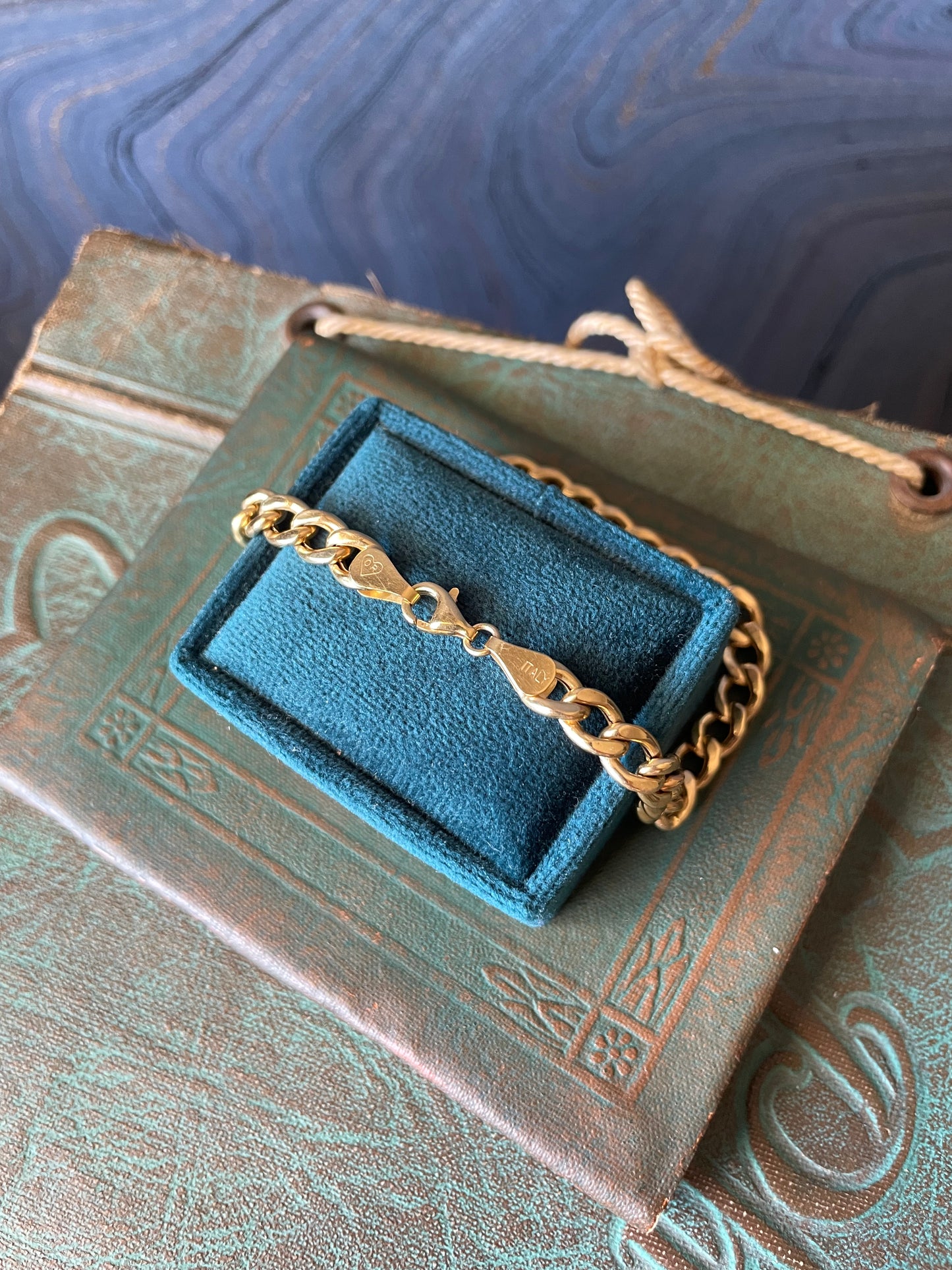 Custom for Lauren Curb Bracelet - 10k