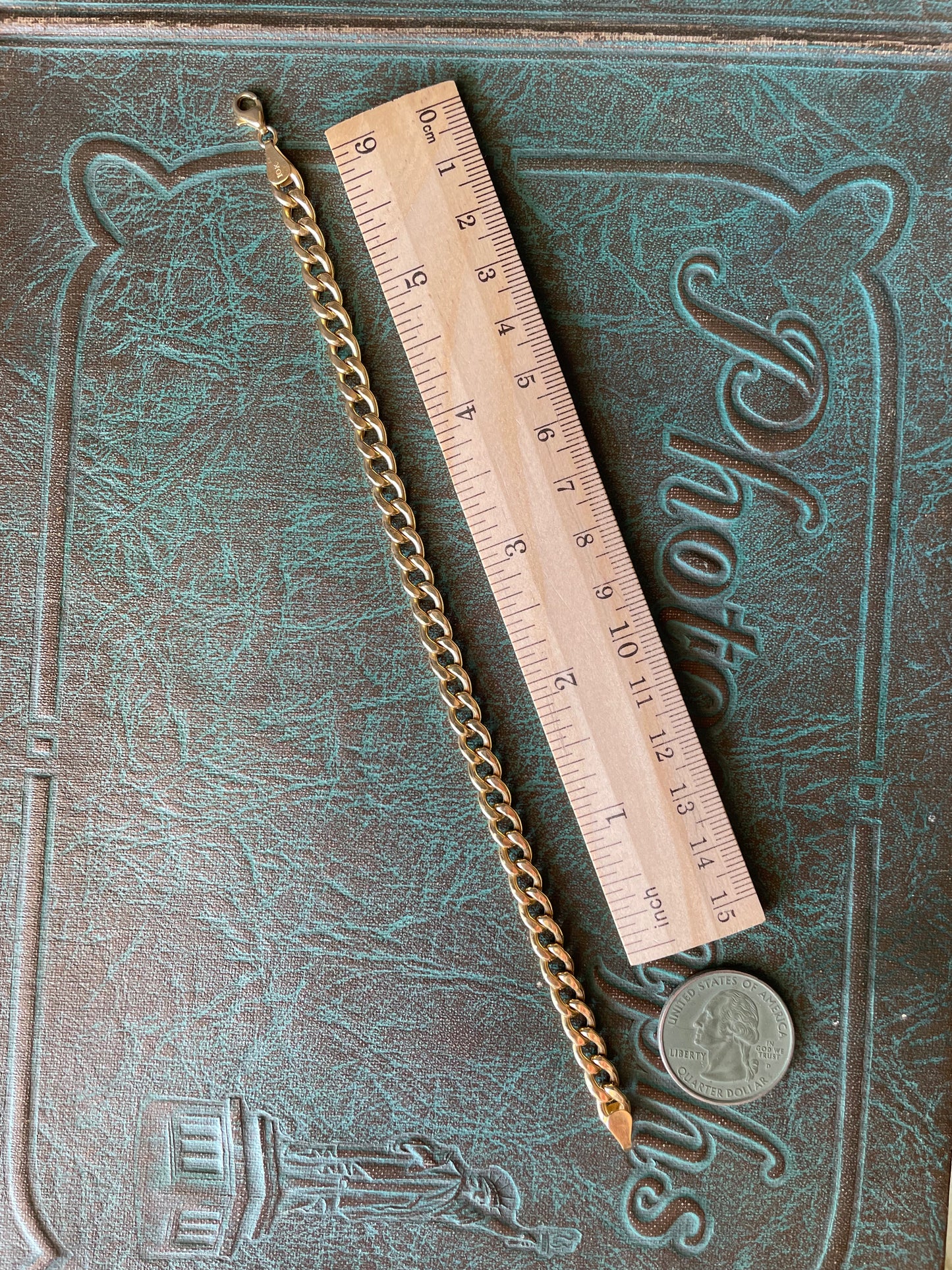 Custom for Lauren Curb Bracelet - 10k