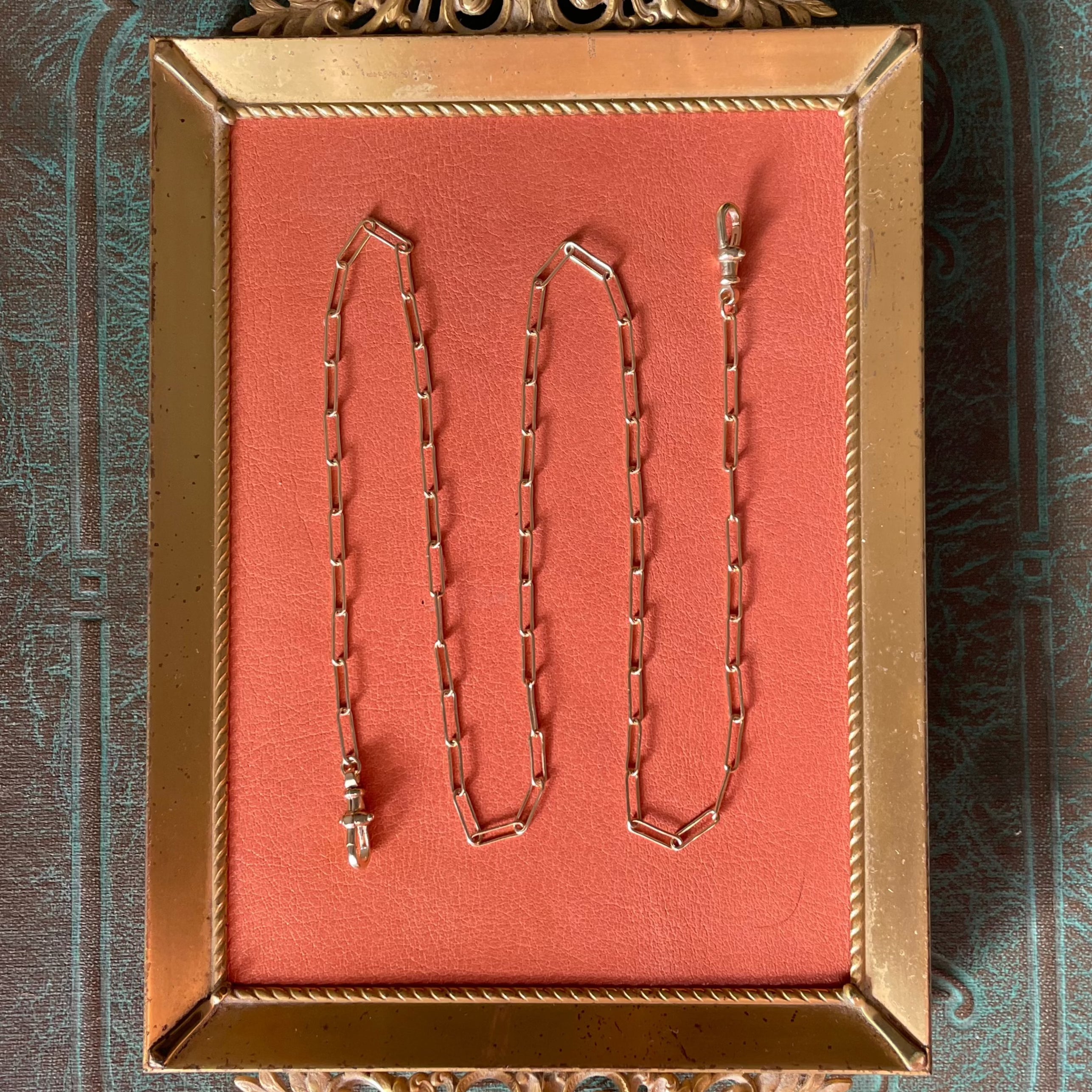 Double Paperclip And Rope Chain Double Dog Paperclip Chain - 14k – Odeur d'Or
