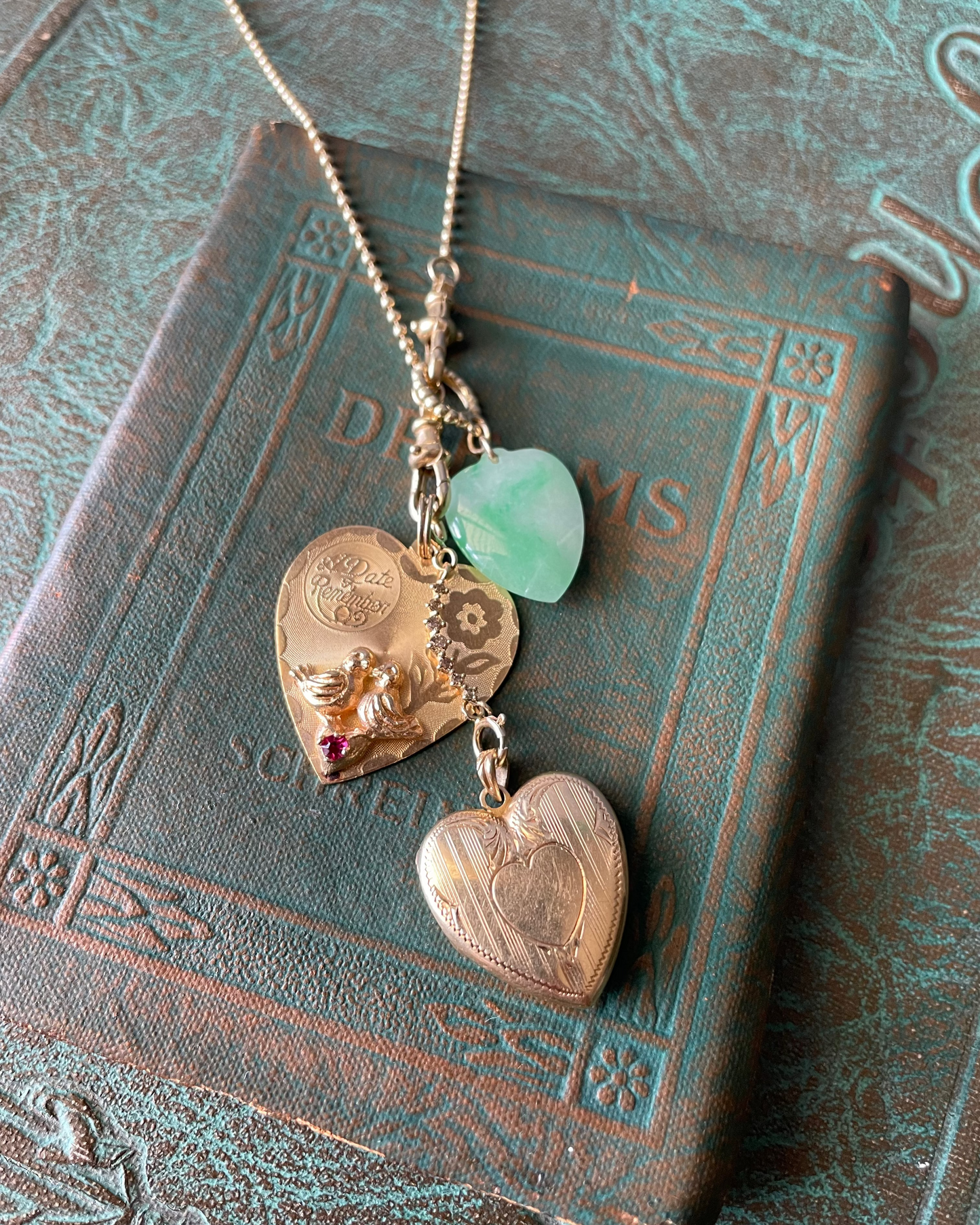 Puffy Heart Locket - 13k