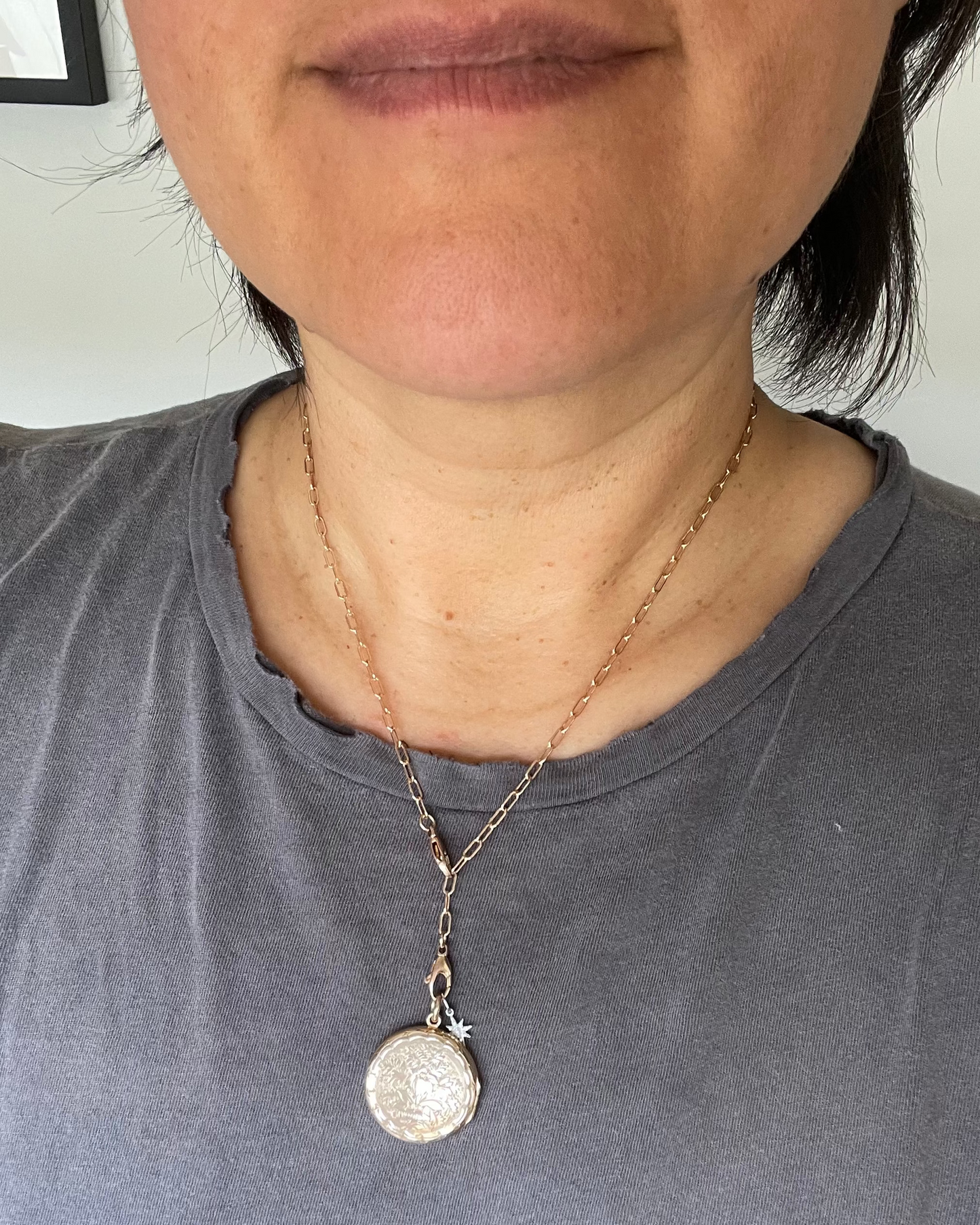 Double Lobster Paperclip - 14k