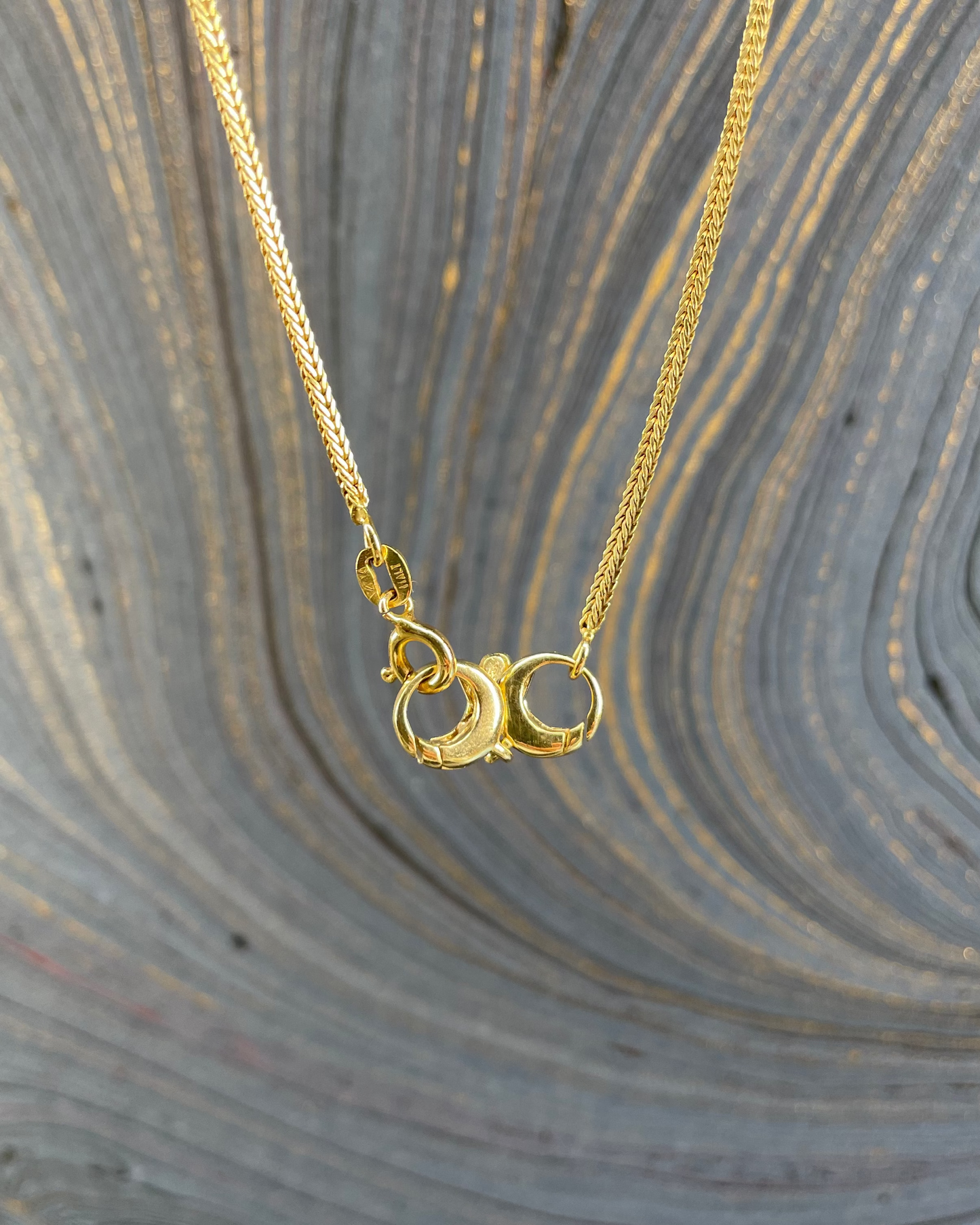 Double O Clasp - 14k