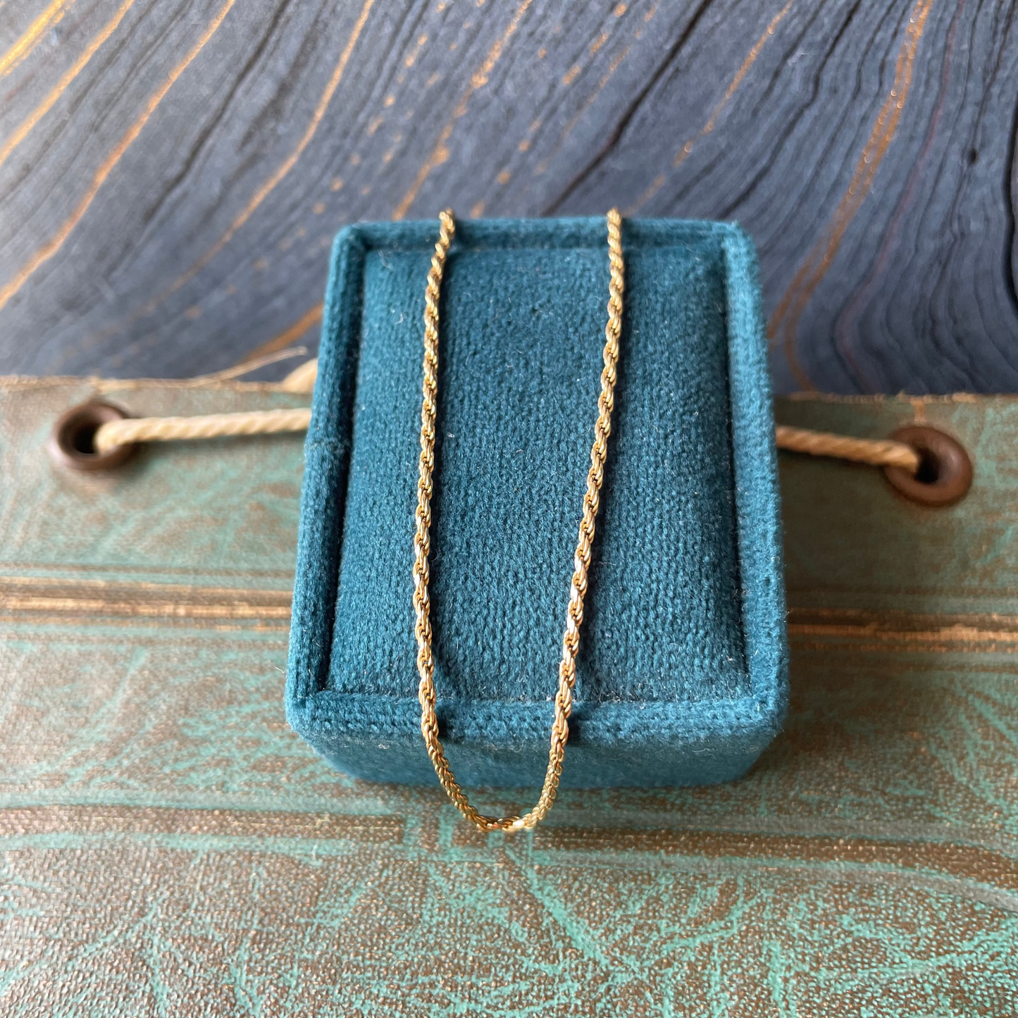 Fine Cut Rope Chain - 14k