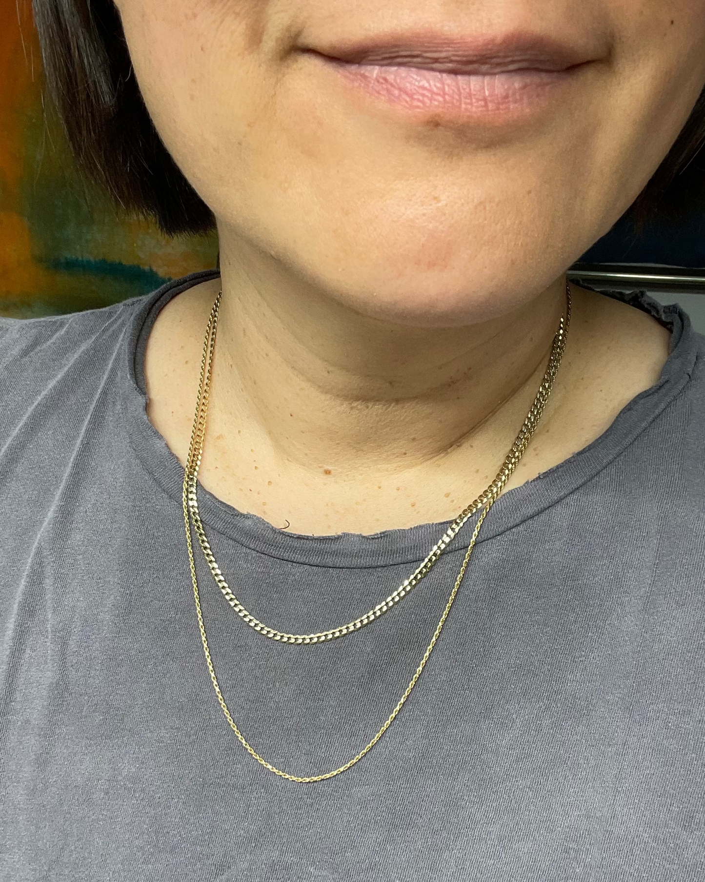 Fine Cut Rope Chain - 14k