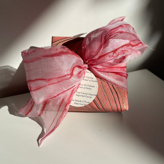 Gift Wrap - “Pink Marble”