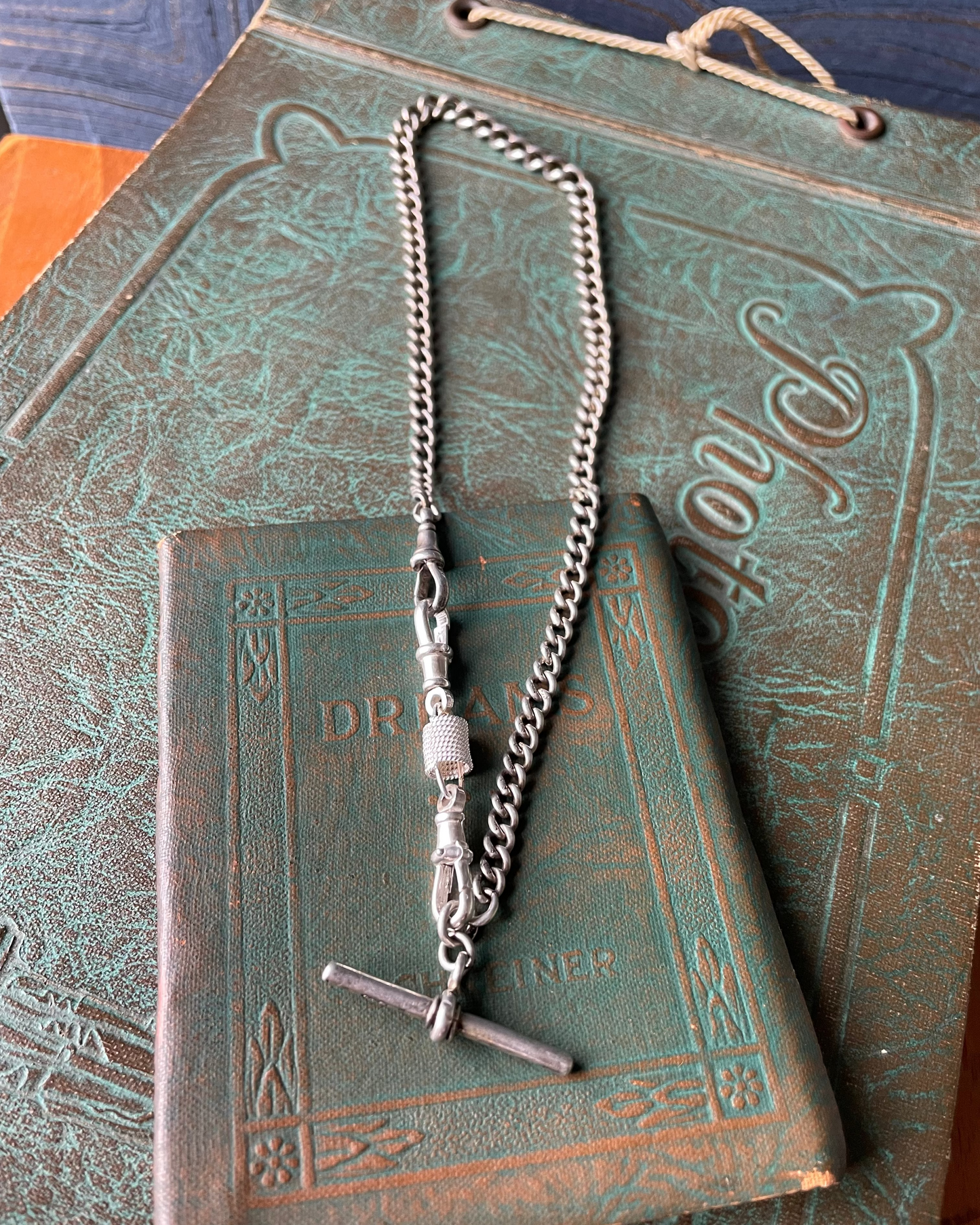 Watch Chain Small Graduated Curb - Silver