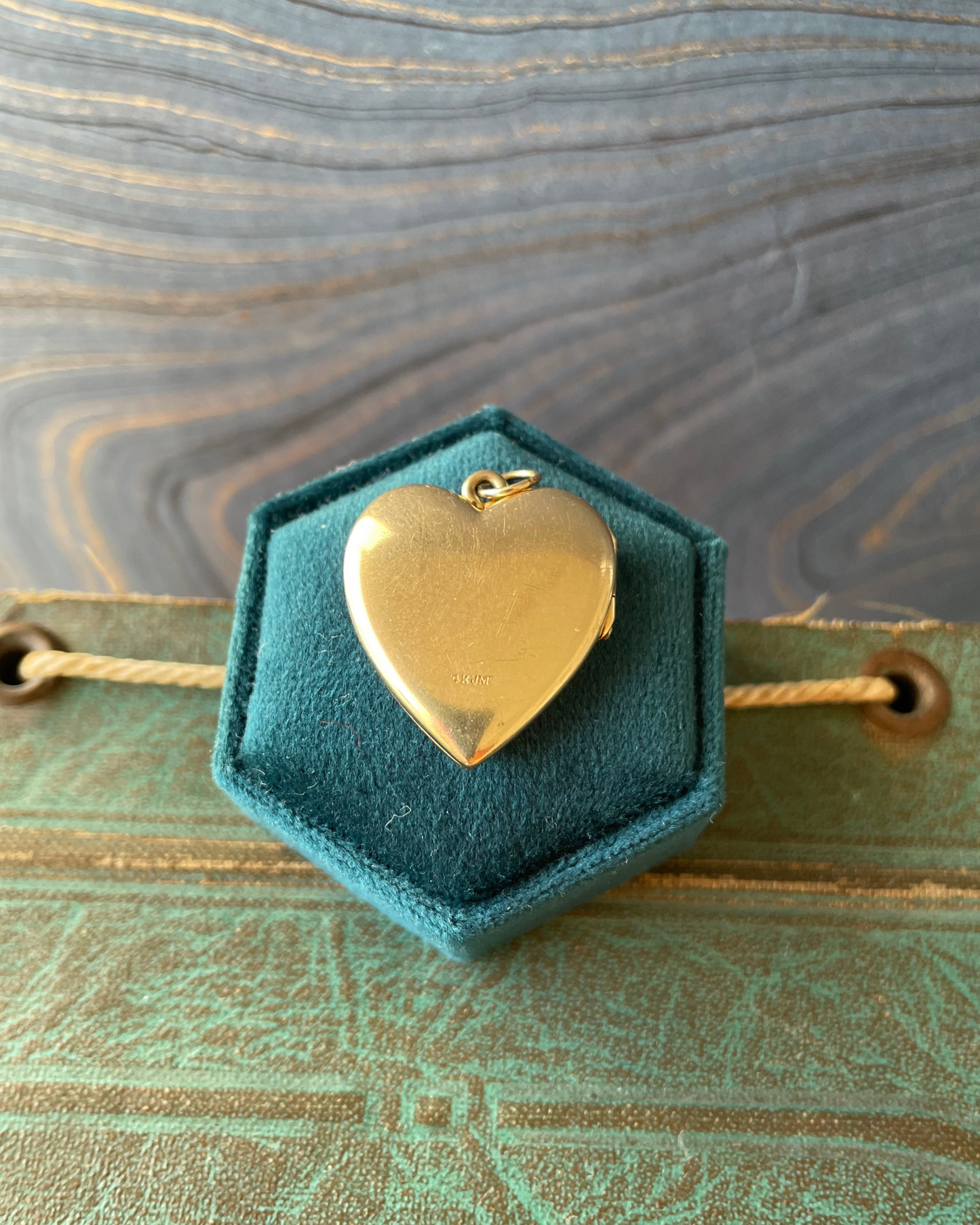 Heart Flower Locket - 14k