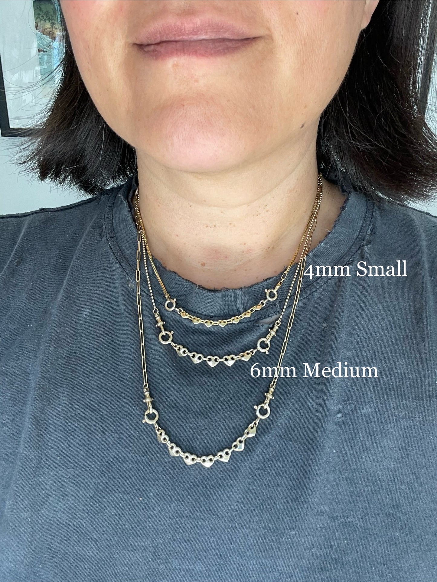 Stringy Heart Mariner Small - 14k