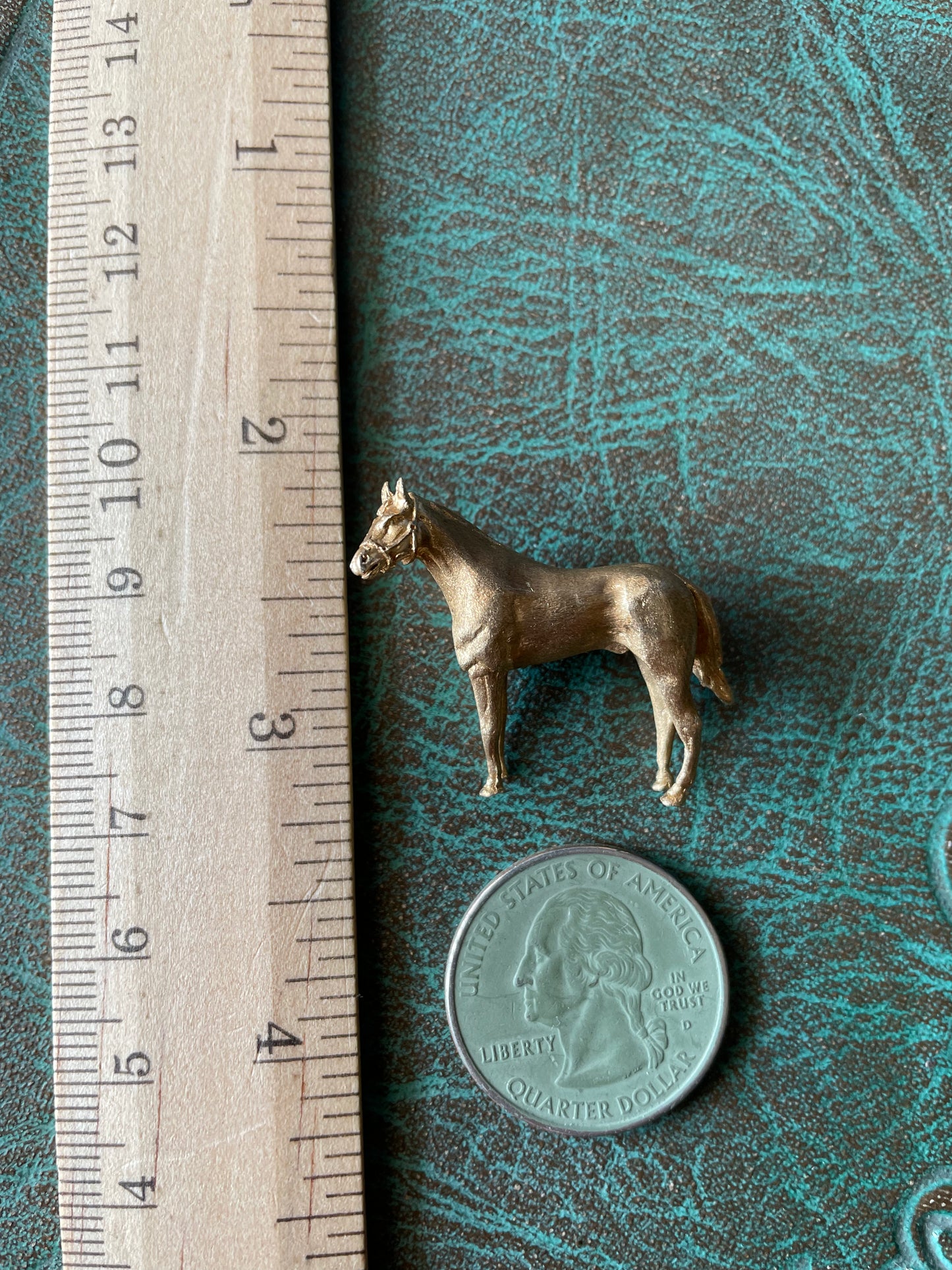 Horse Pin- 14k