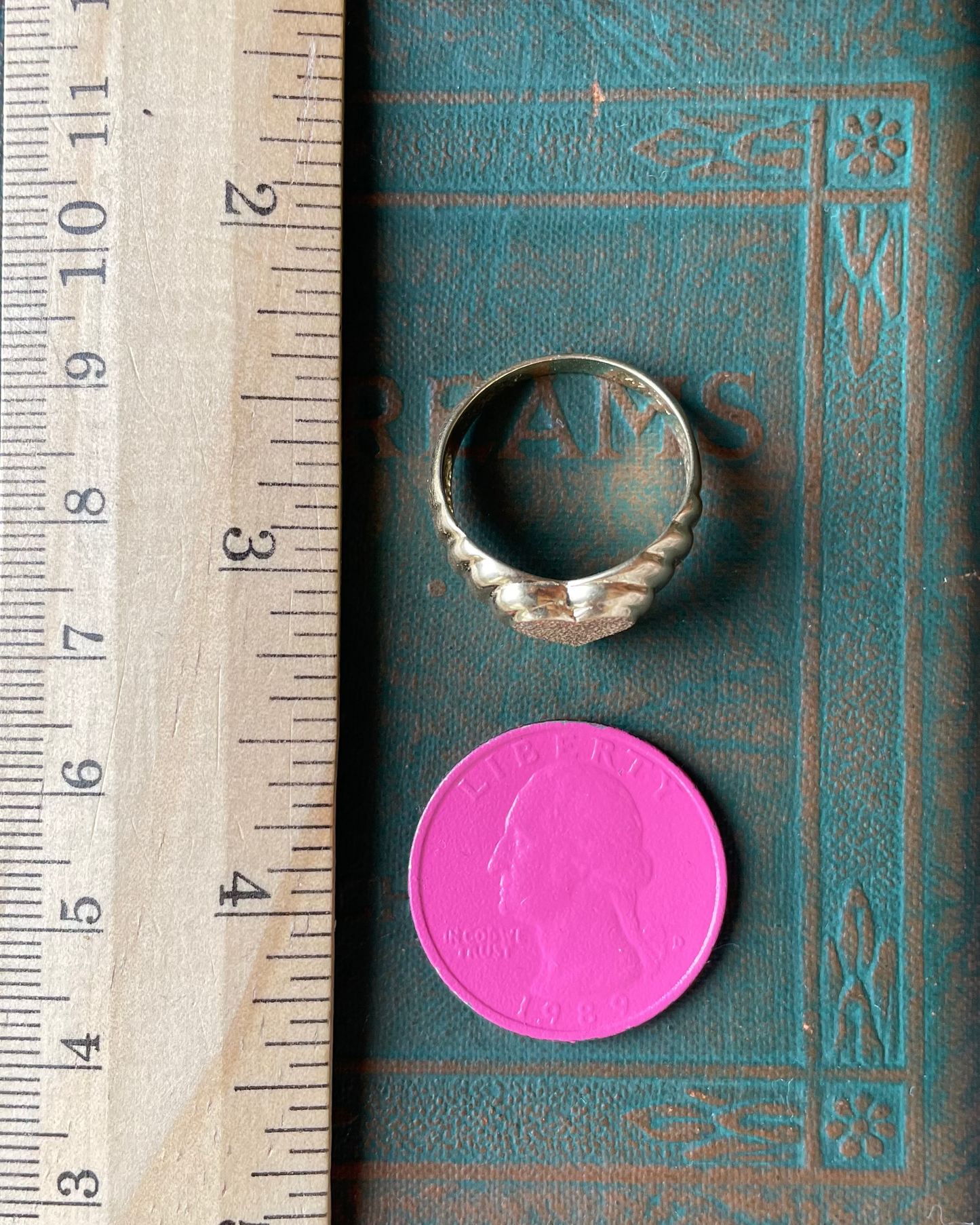 Heart Signet Ring - 14k