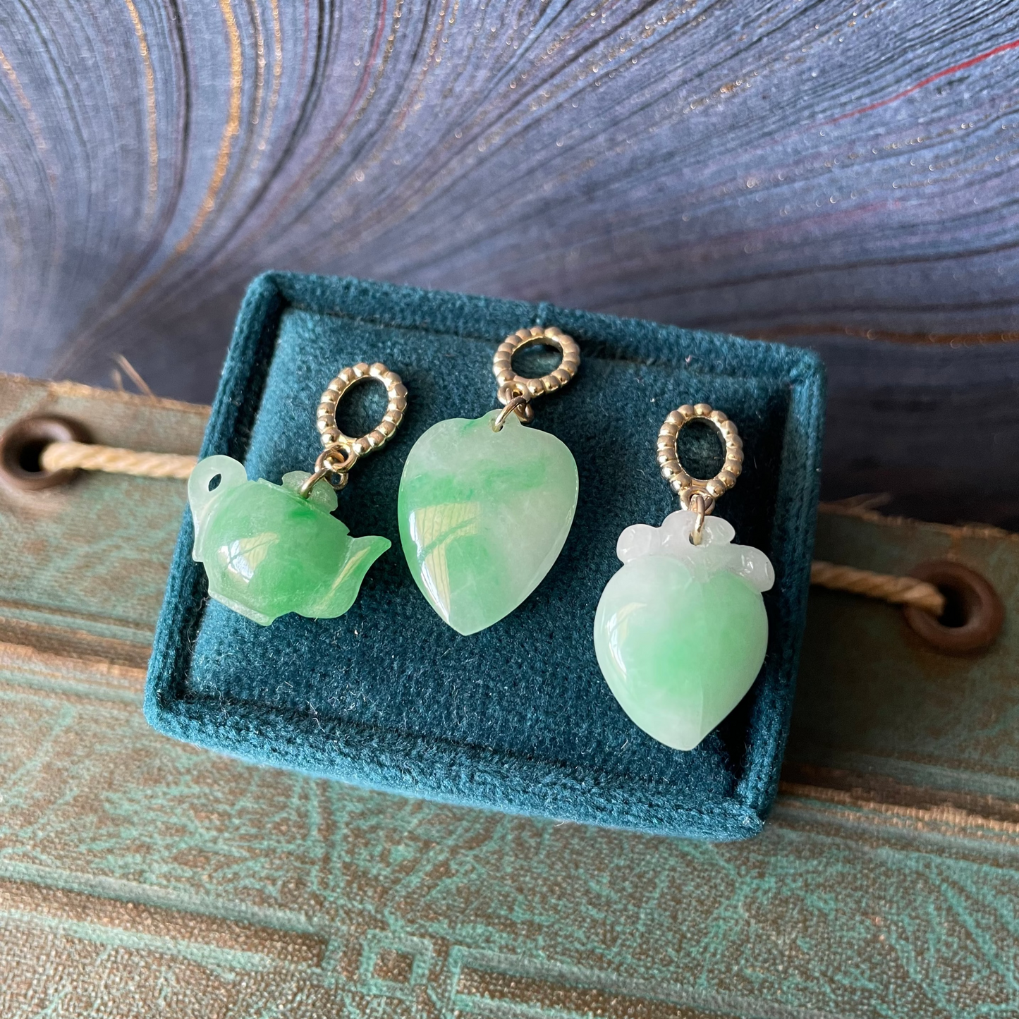 Jade Charms - 14k