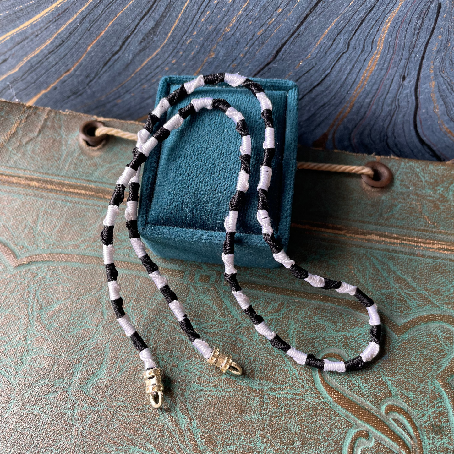 Knotty Cords - Silk & 14k