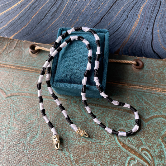 Knotty Cords - Silk & 14k