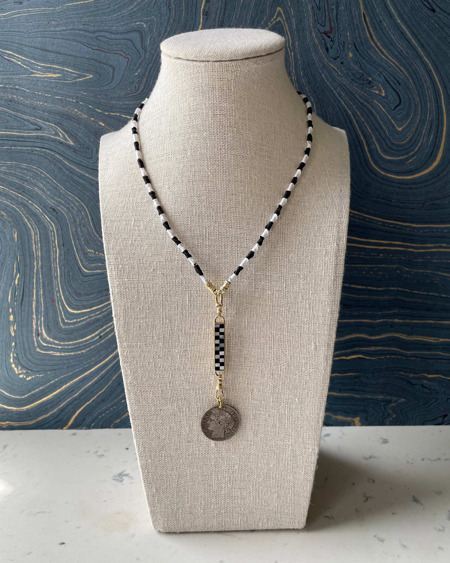 Knotty Cords - Silk & 14k