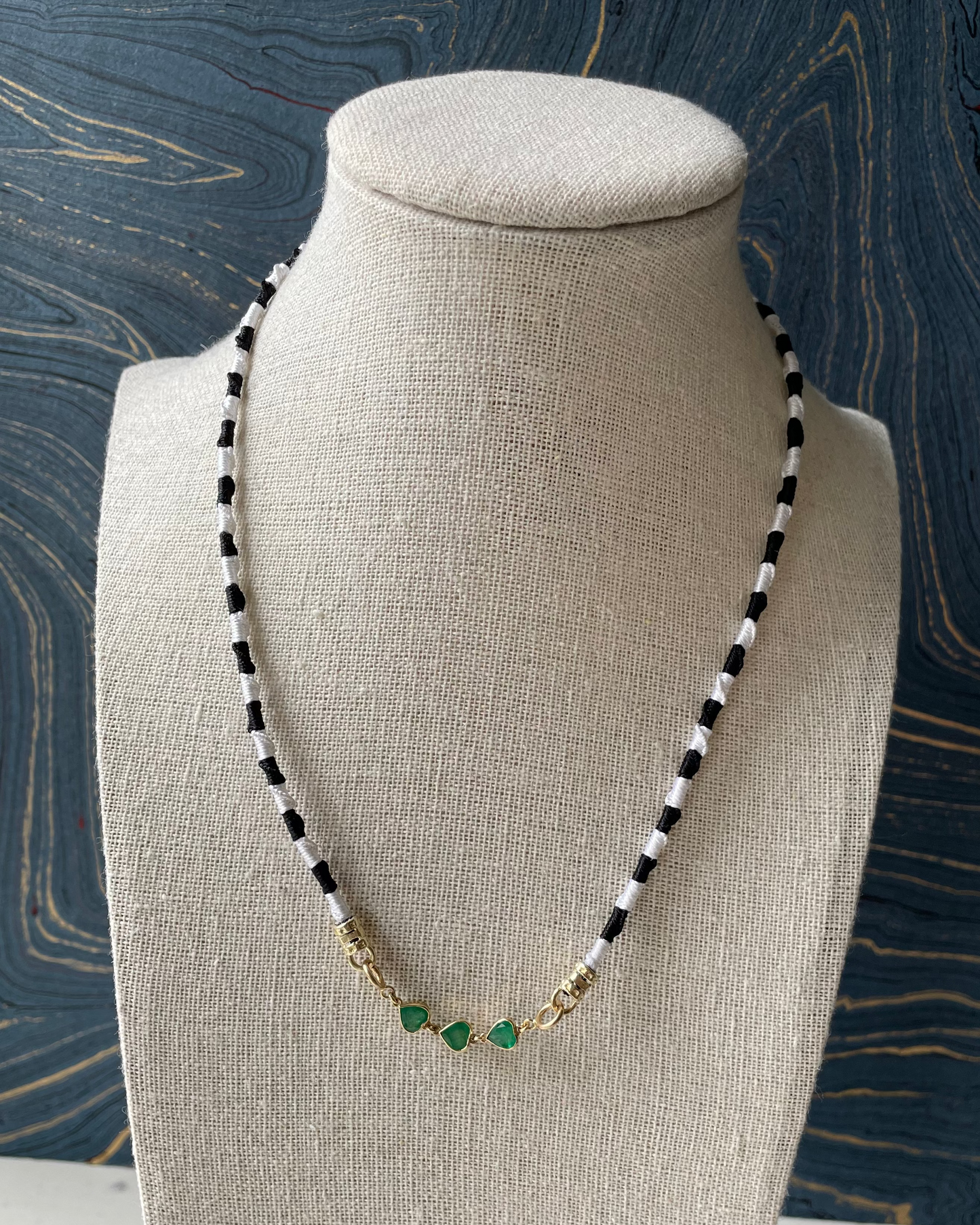 Knotty Cords - Silk & 14k