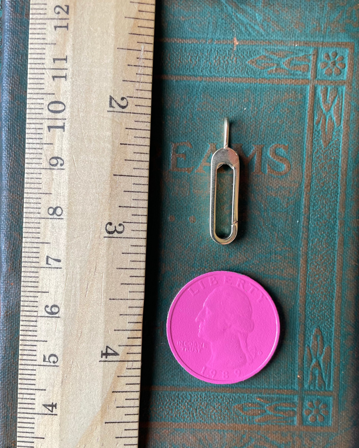 Long Paper Clip Clasp - 14k