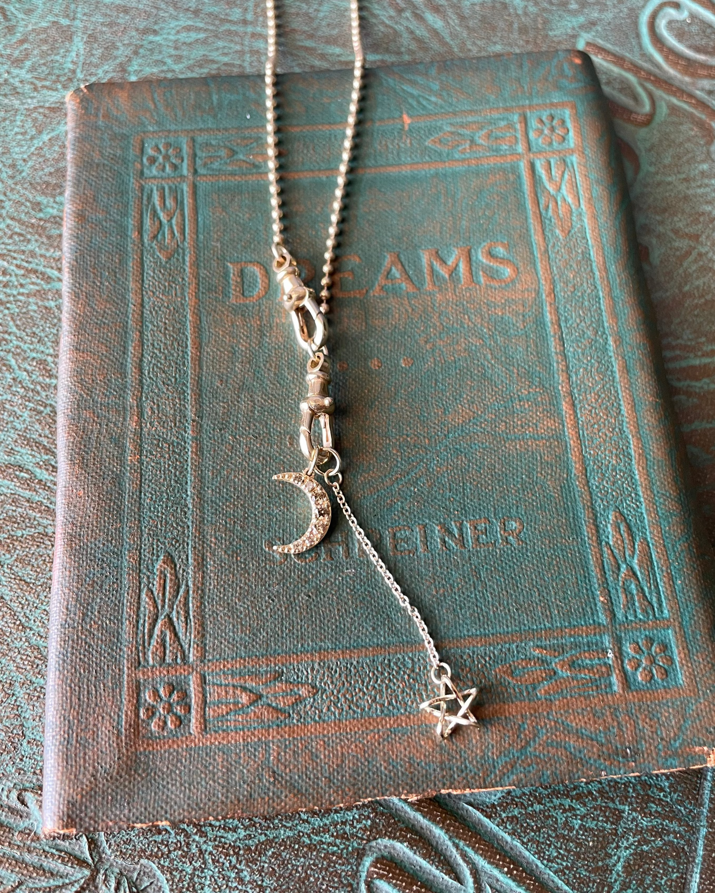 Moon & Falling Star Duo - 14k