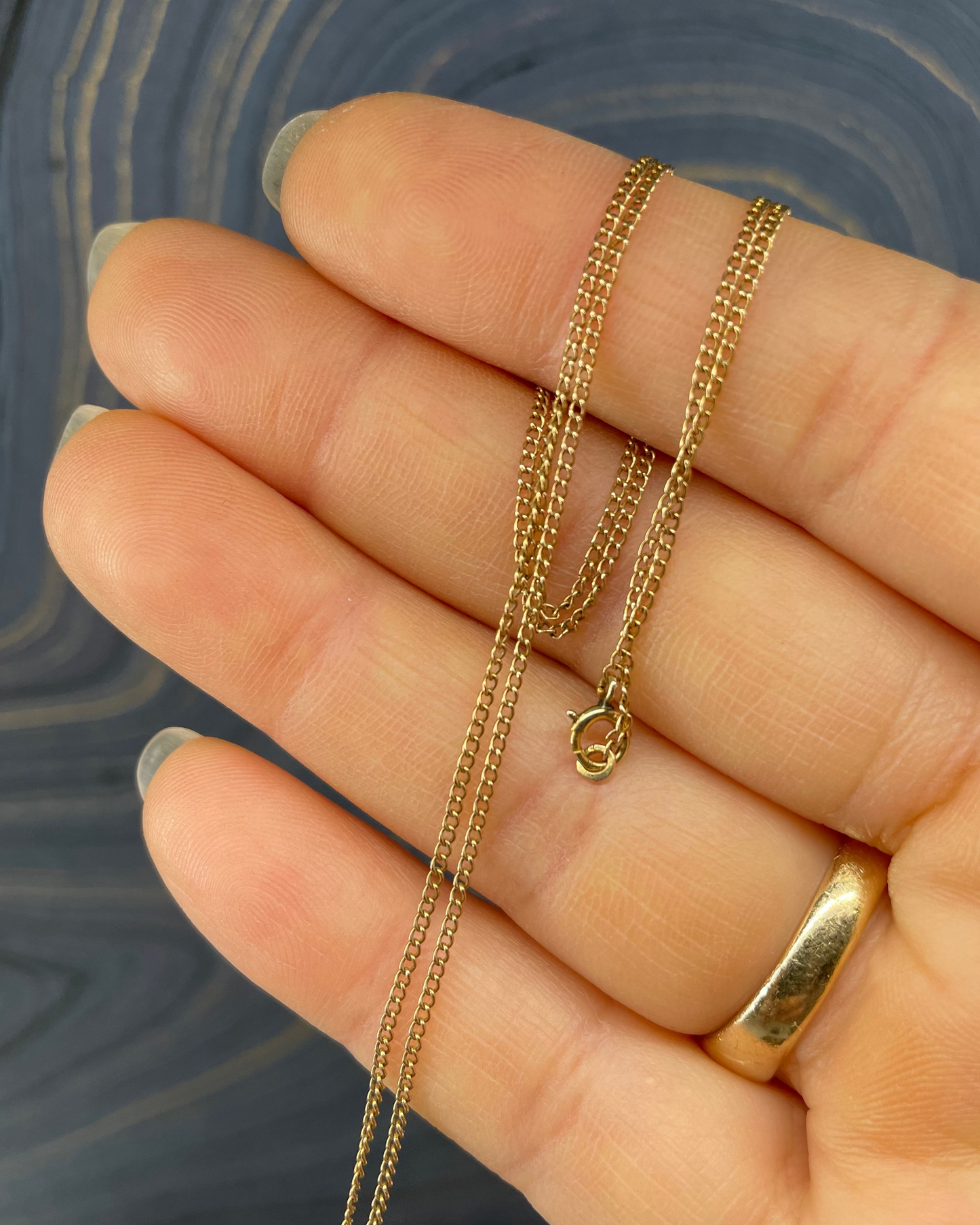 Mini Curb Chain - 14k