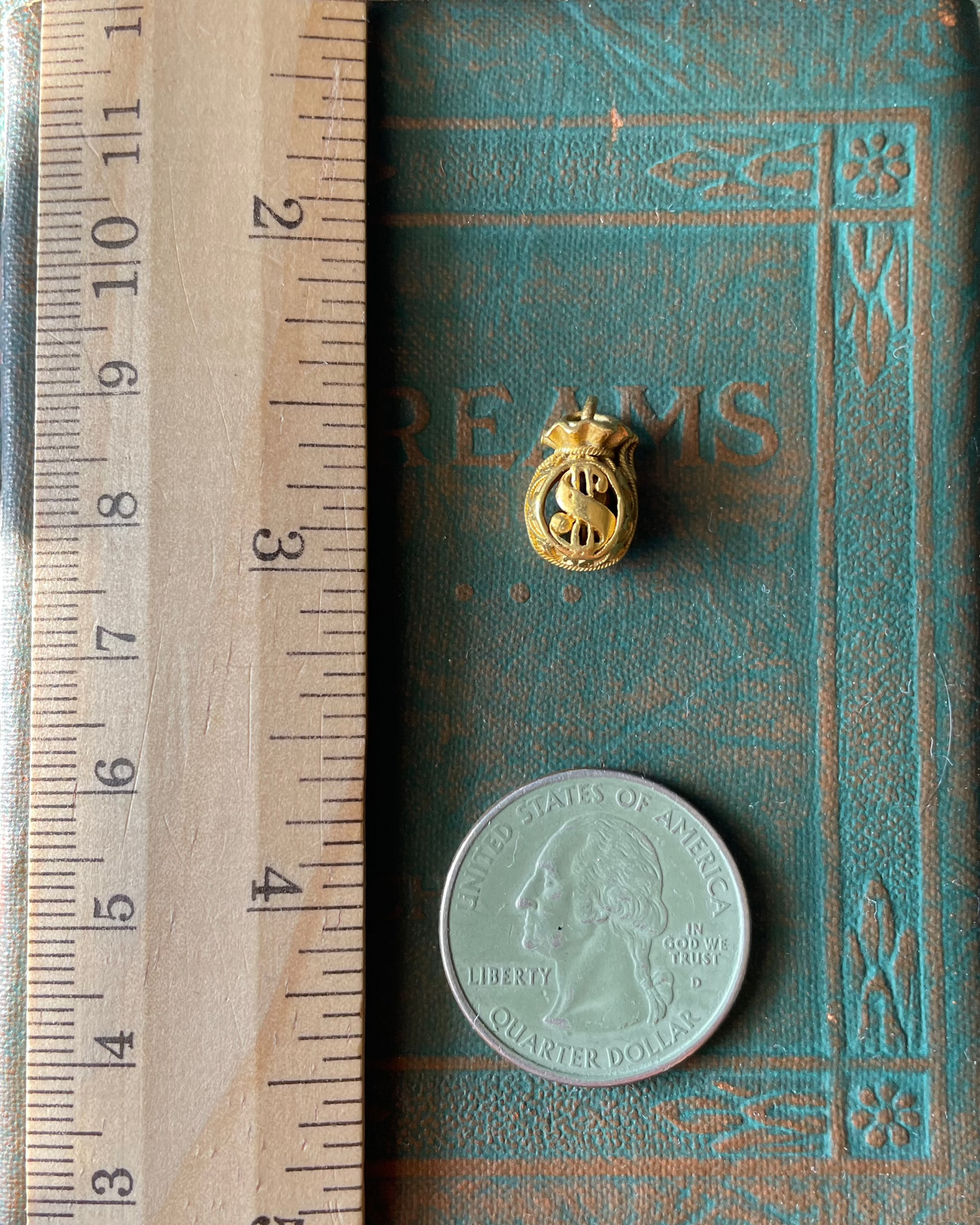 Money Bag Charm - 22k