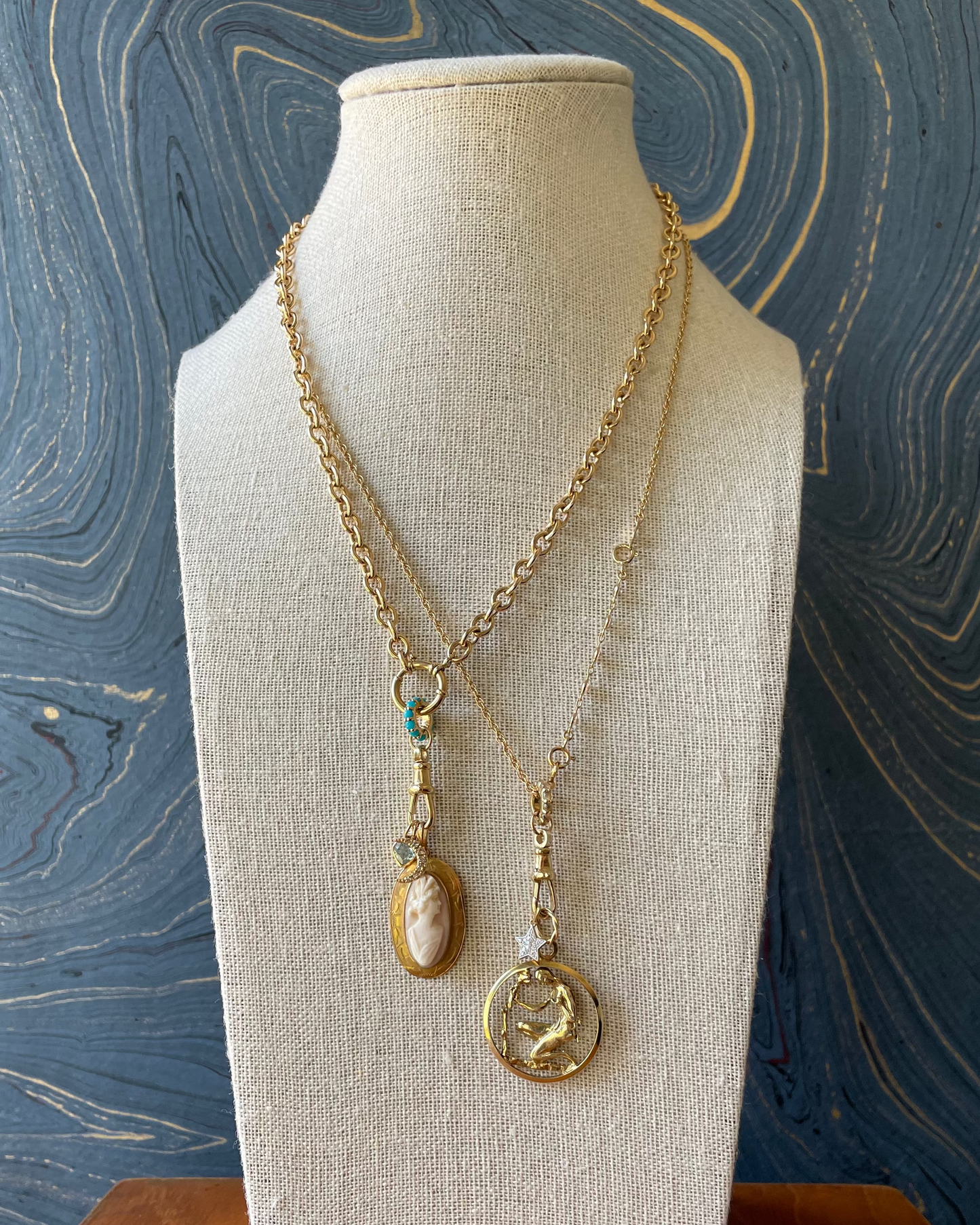 Virgo Medallion - 14k