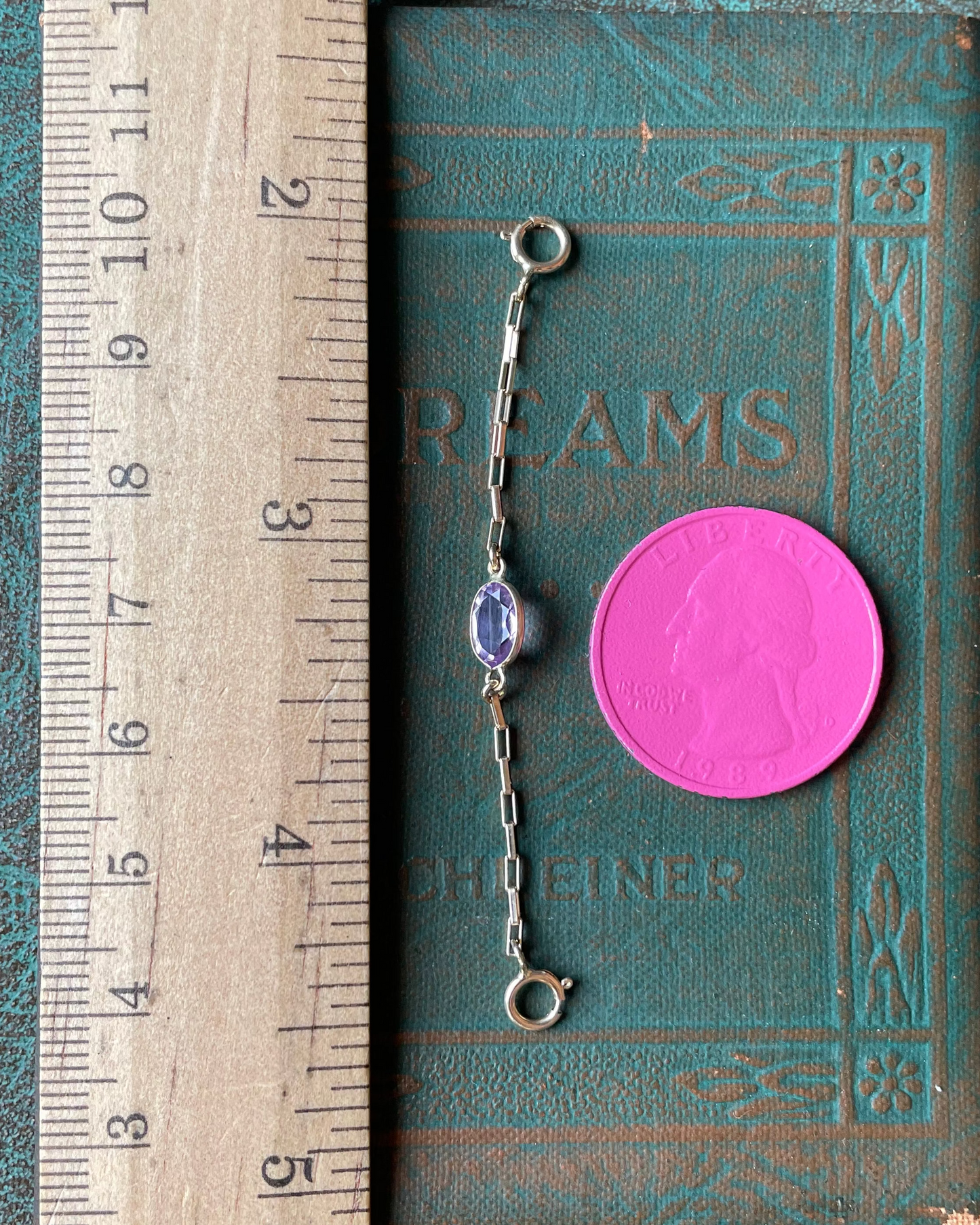 Oval Gem Stringy - 14k