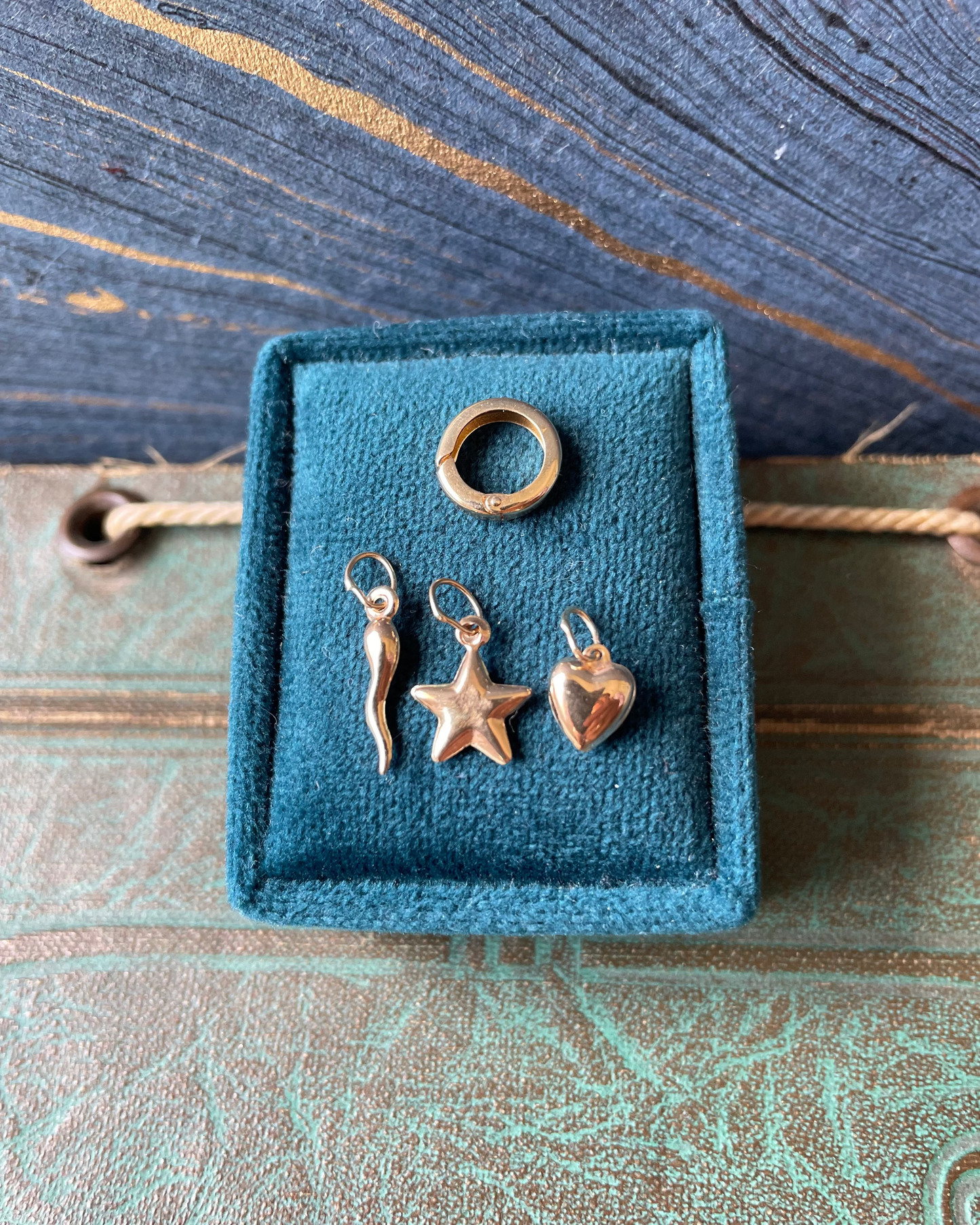 Love, Dream & Protection Connector Set - 14k