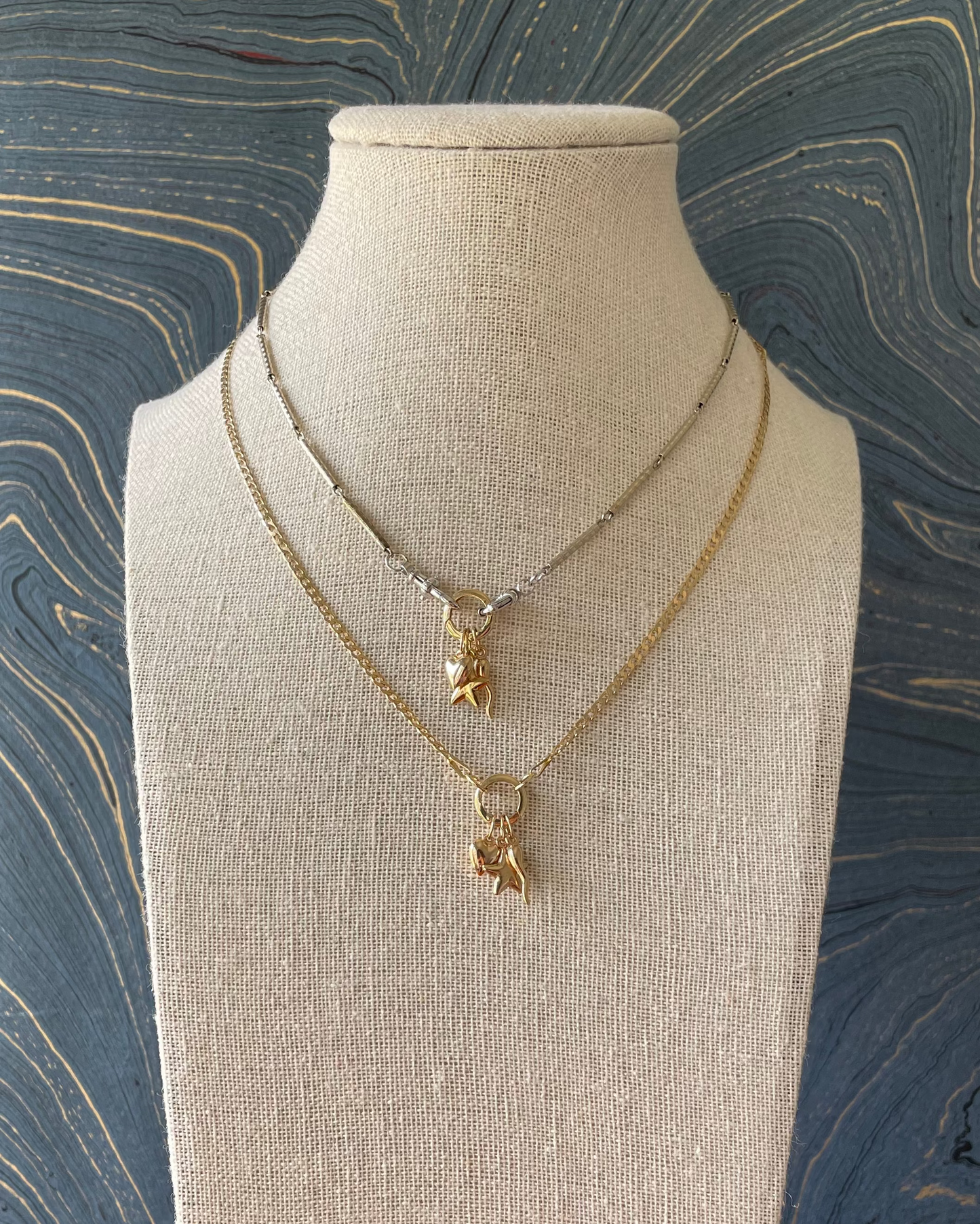 Love, Dream & Protection Connector Set - 14k
