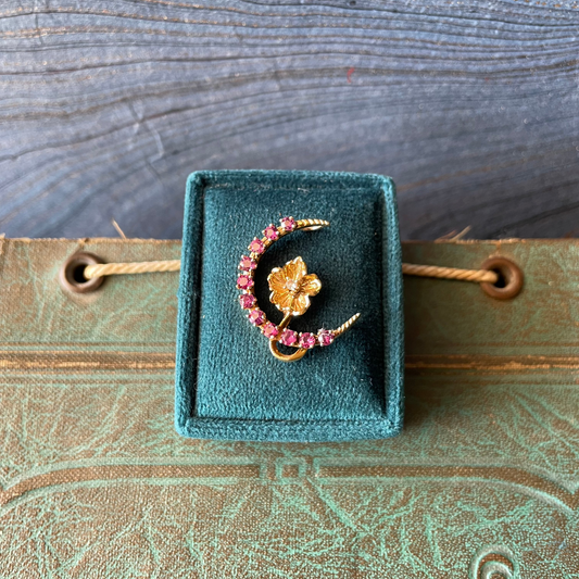 Raspberry Crescent - 14k