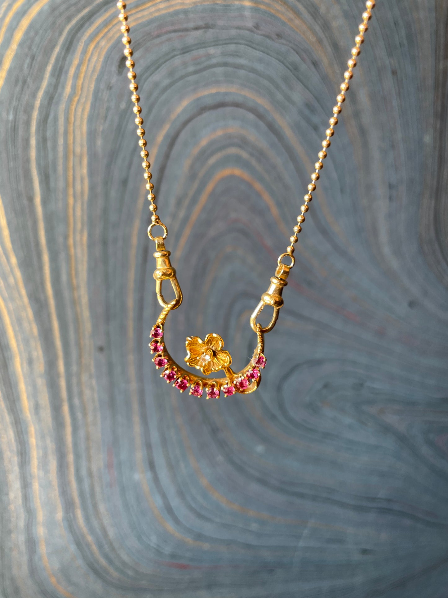 Raspberry Crescent - 14k