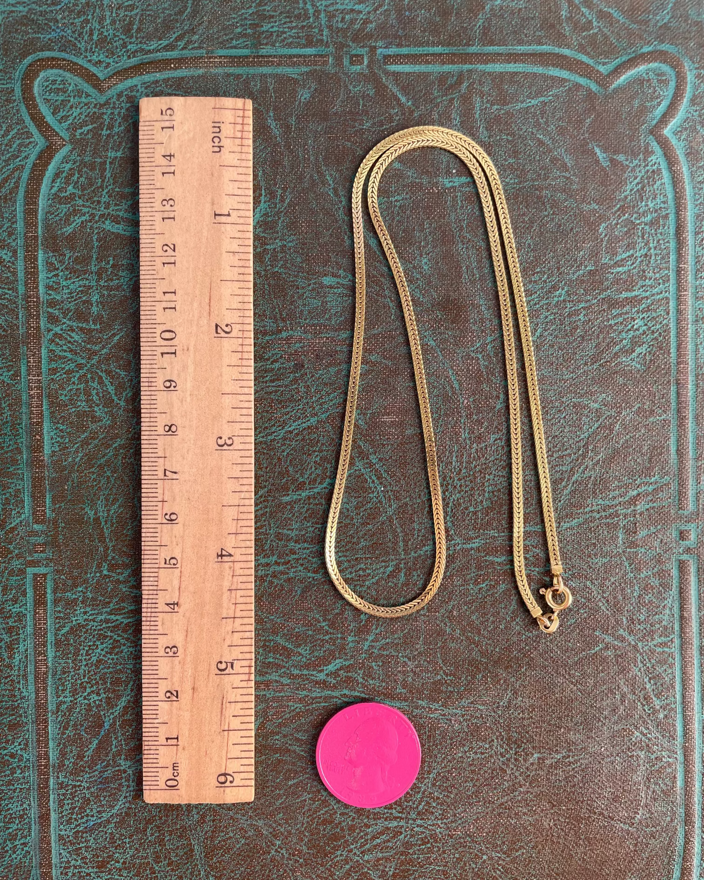 Rectangular Foxtail Chain - 13k