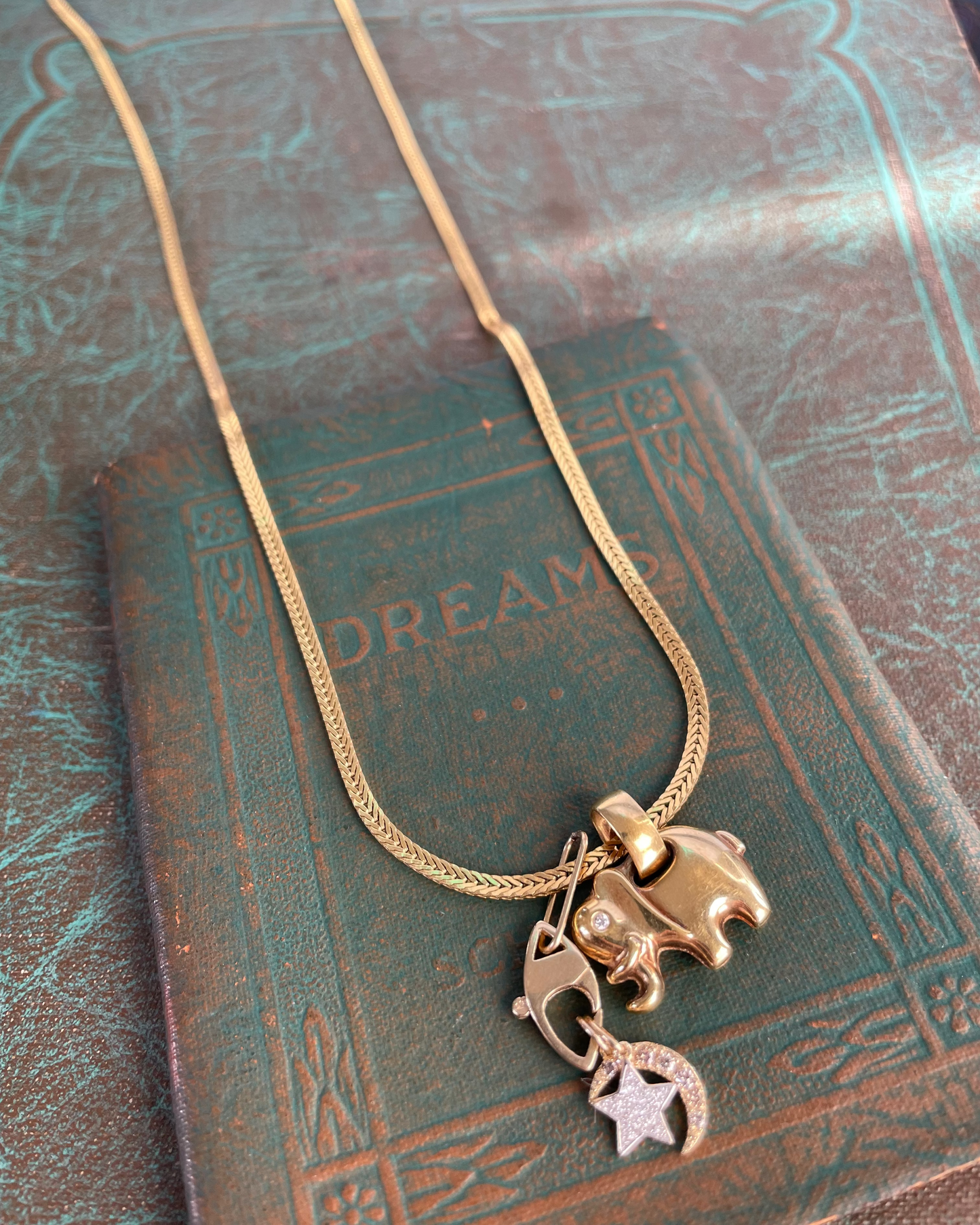 Rectangular Foxtail Chain - 13k