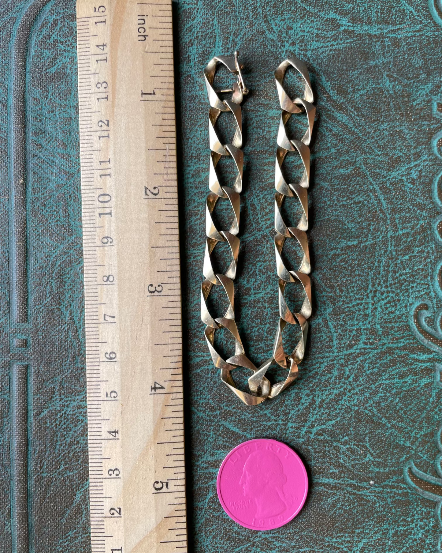 Ribbon Curb Bracelet - 9k