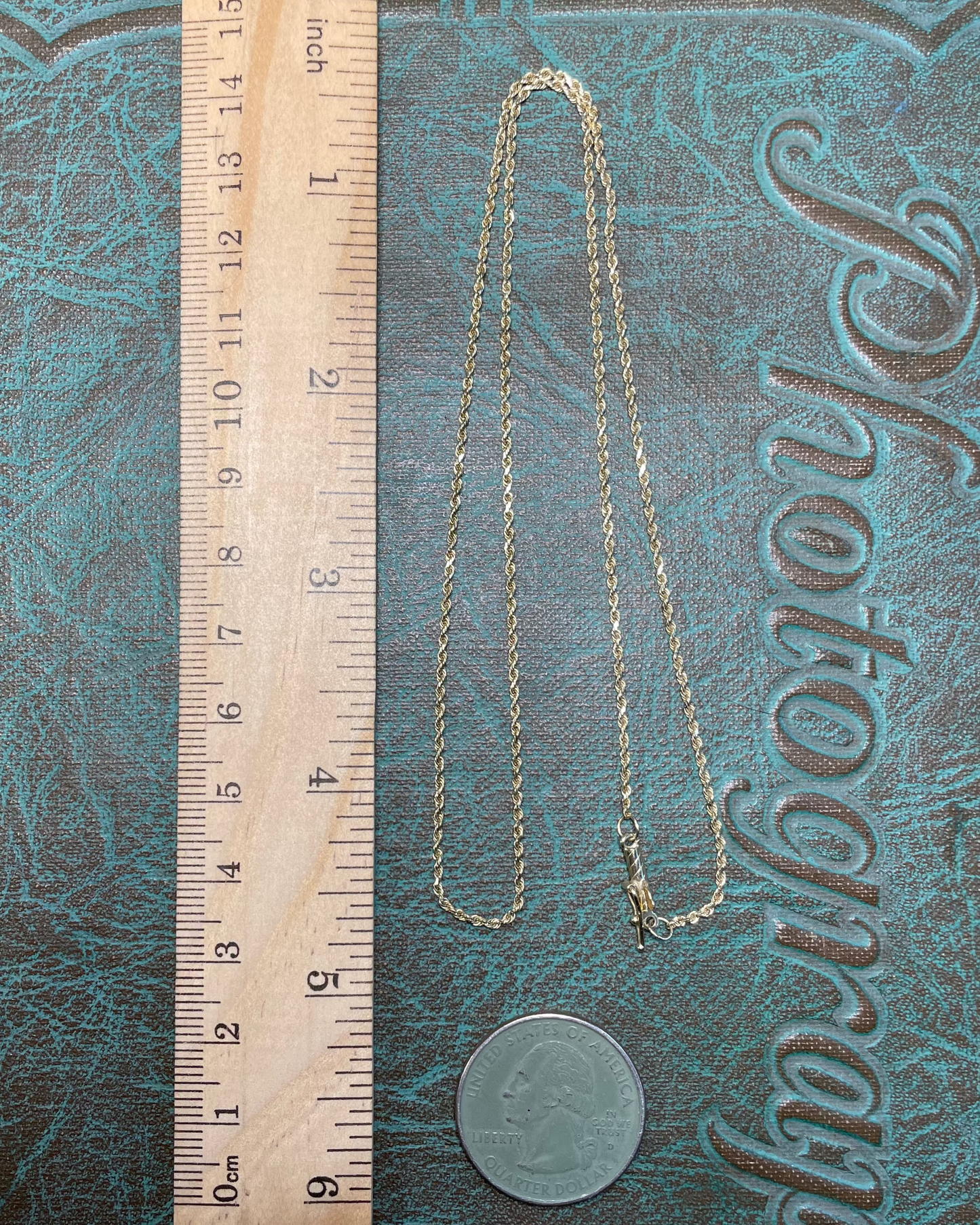 Faceted Rope Chain - 13k