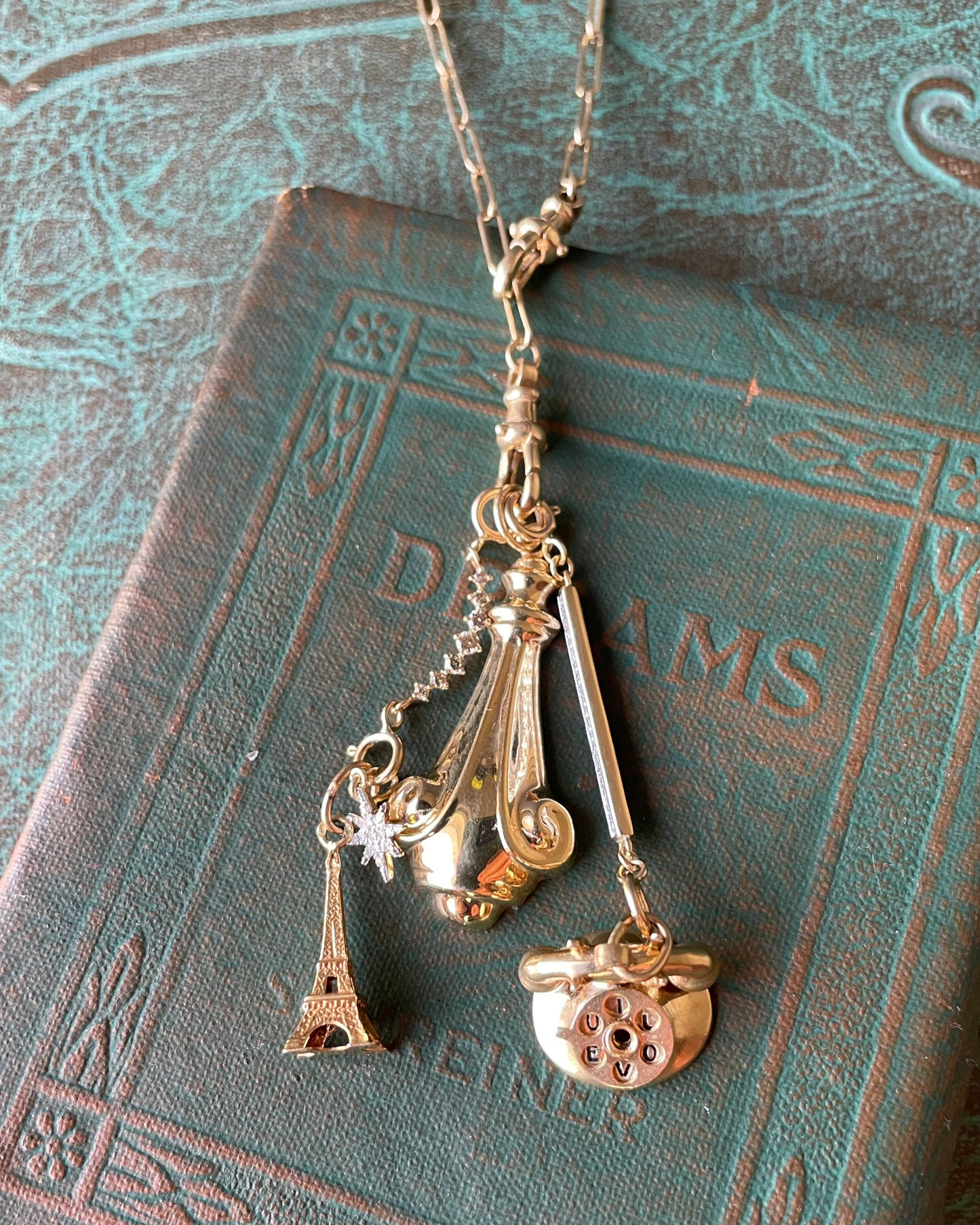 I Love You Phone Charm